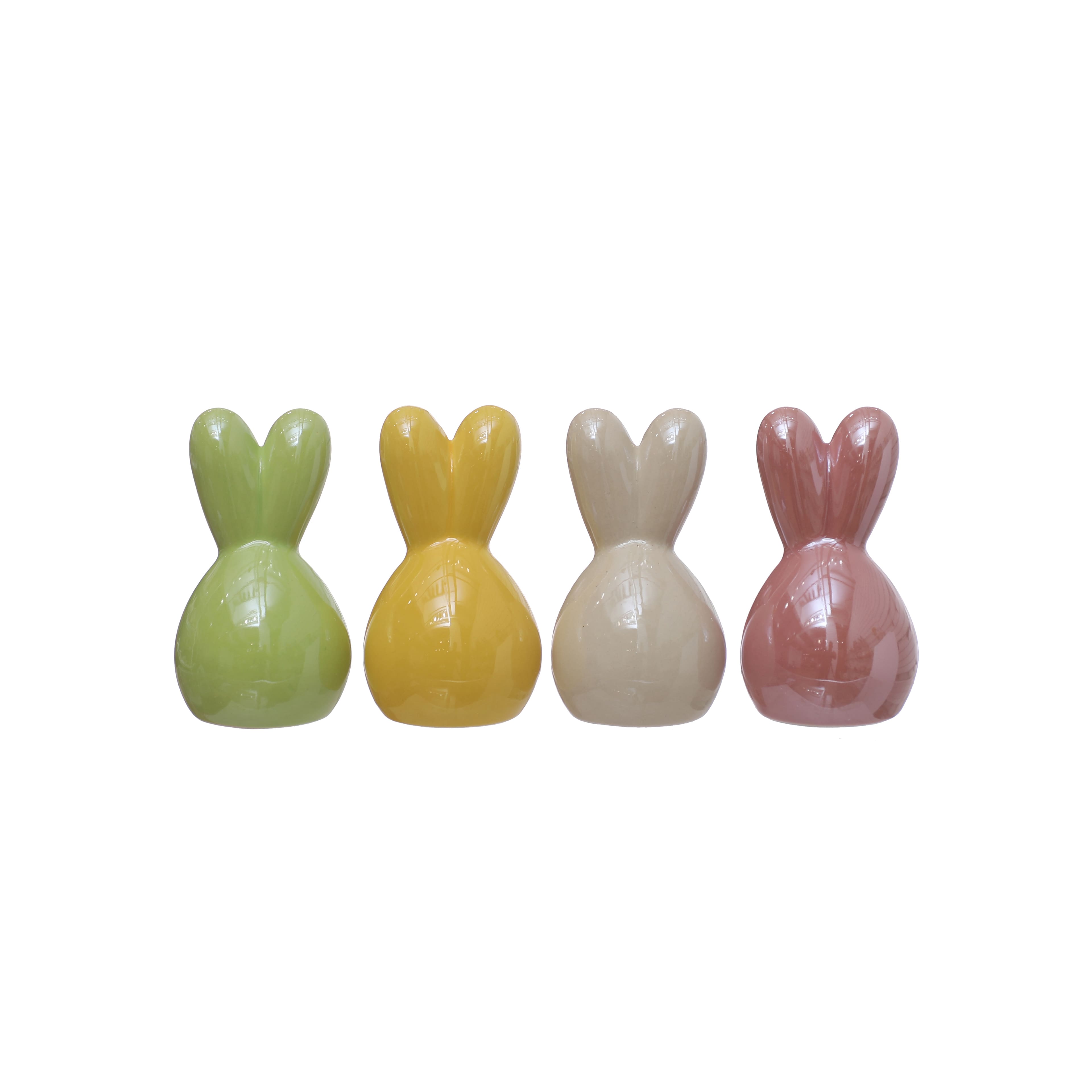 Assorted 4&#x22; Ceramic Bunny Tabletop D&#xE9;cor, 1pc. by Ashland&#xAE;