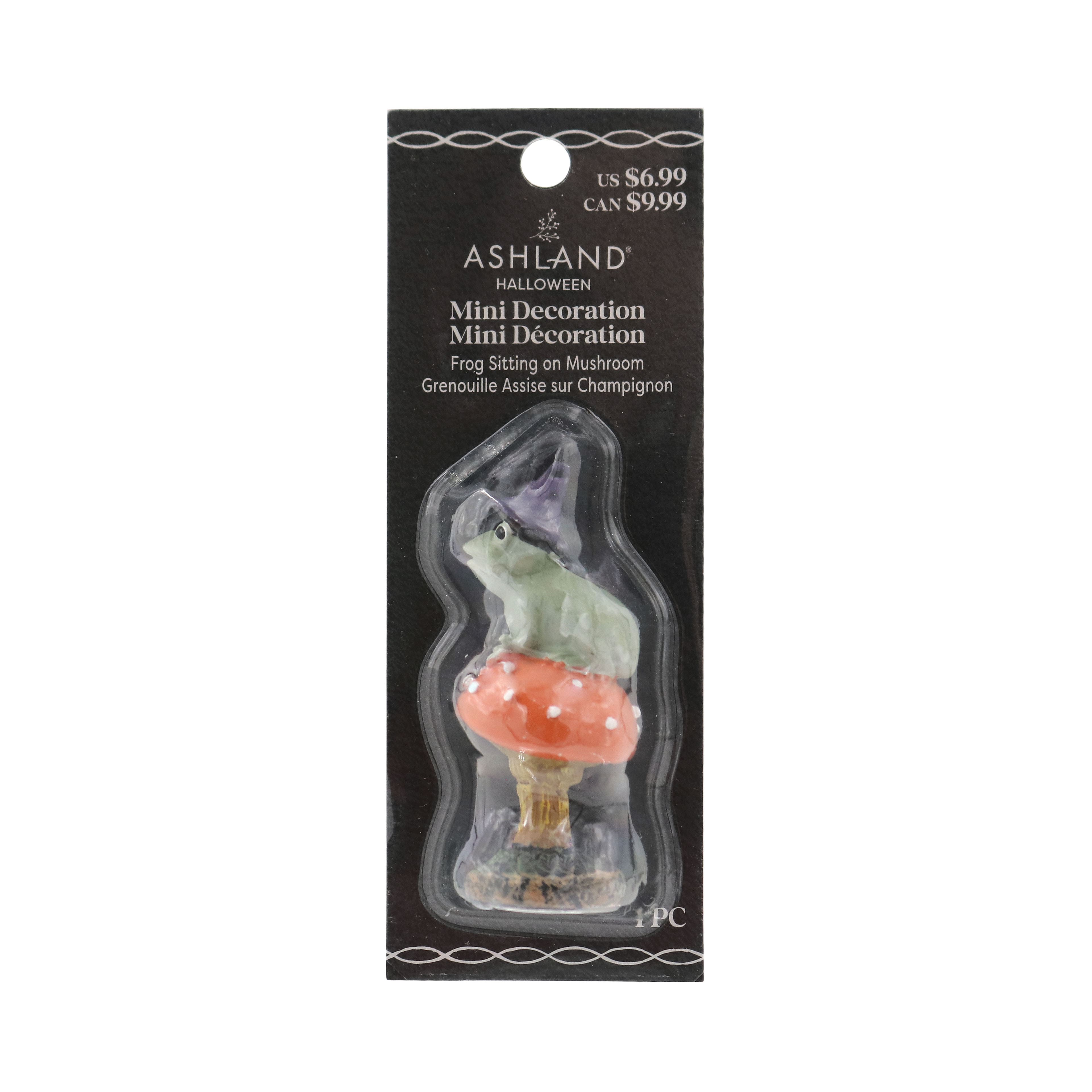 Mini Frog Sitting on Mushroom by Ashland&#xAE;