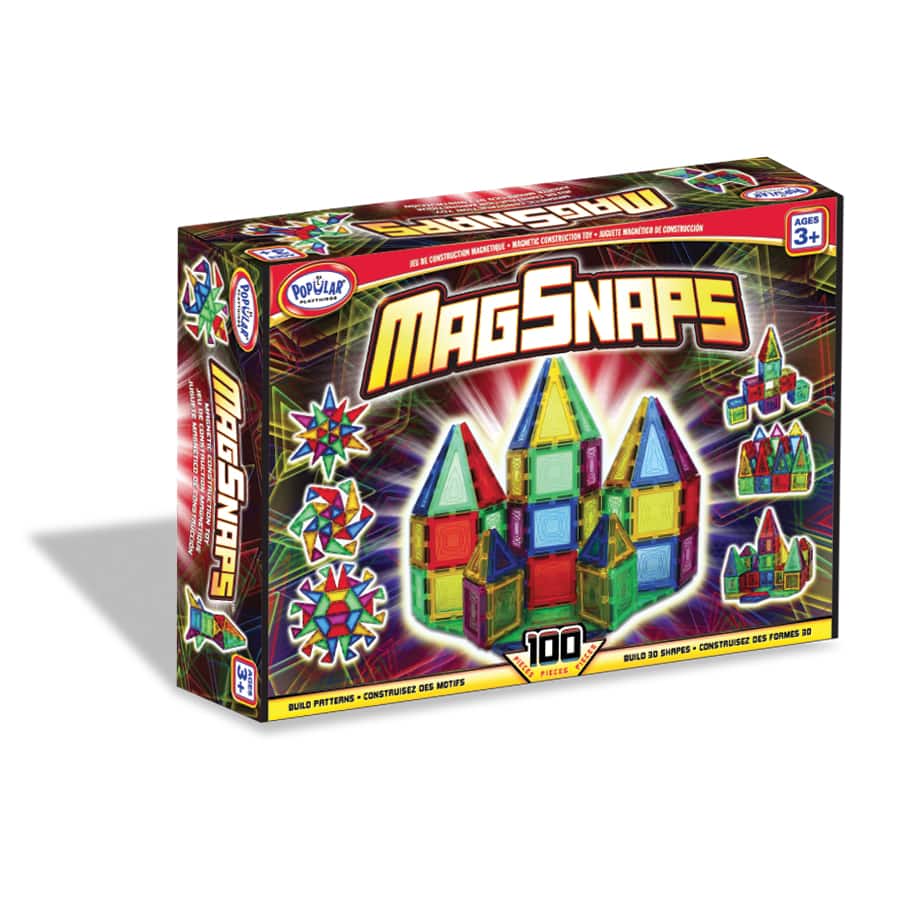 MagSnaps 100-Piece Magnetic Construction Set