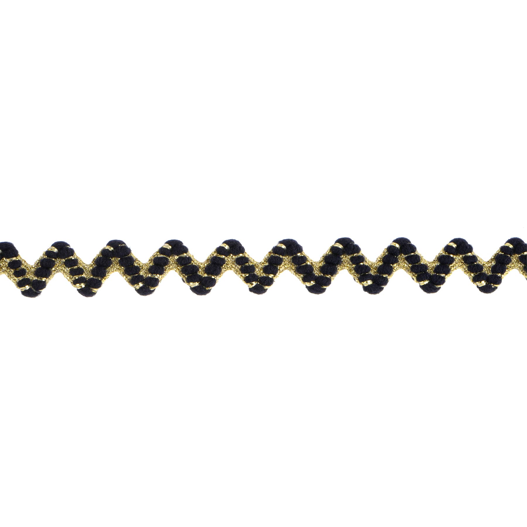 3/8&#x22; x 3yd. Gold Metallic Ric Rac Ribbon by Celebrate It&#xAE; Hot Buy!