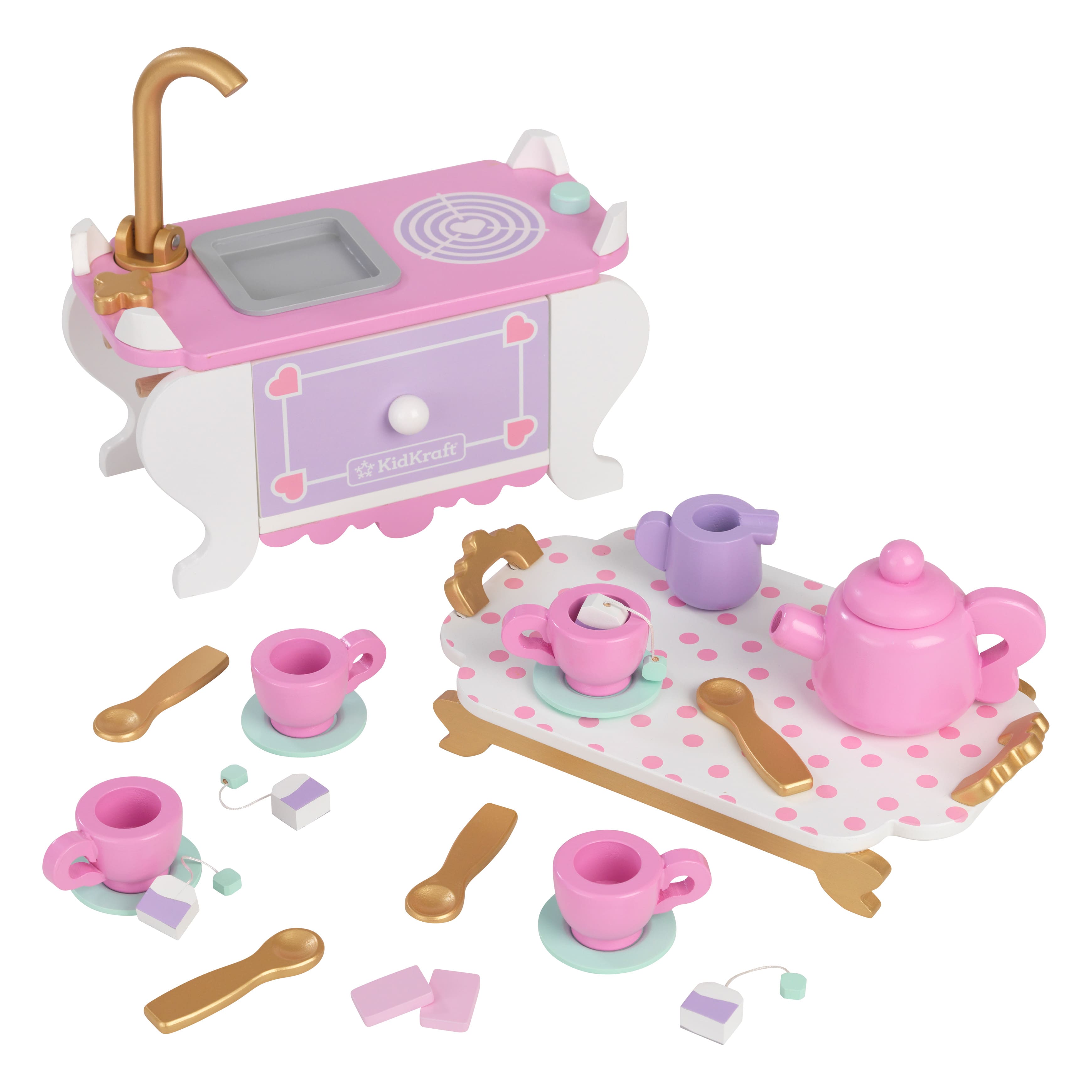 kidkraft tea party set