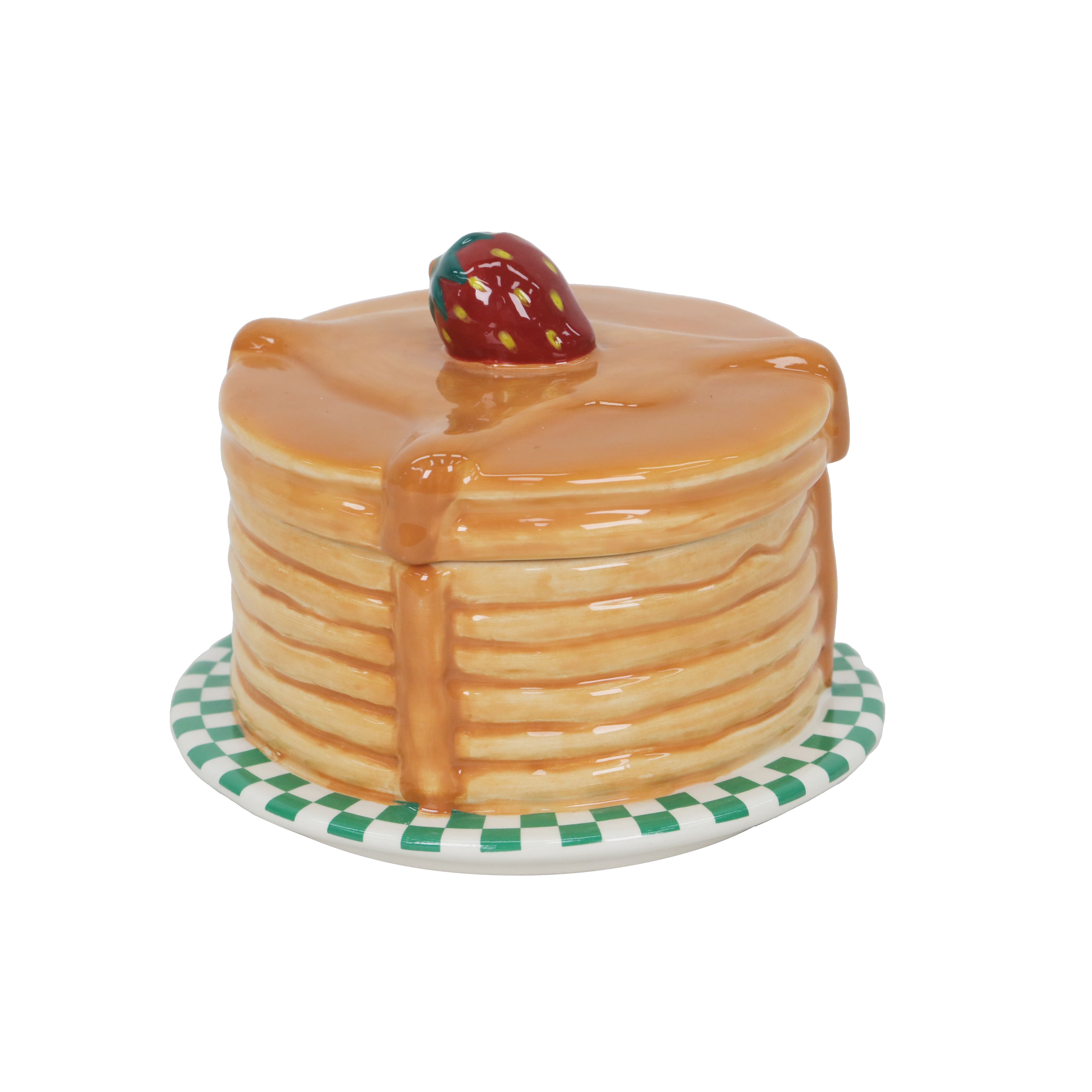 5.5" Pancake Ceramic Jar with Lid by Ashland®