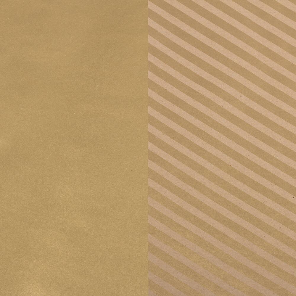 JAM Paper Stripes & Solids Combo Gift Wrap Set
