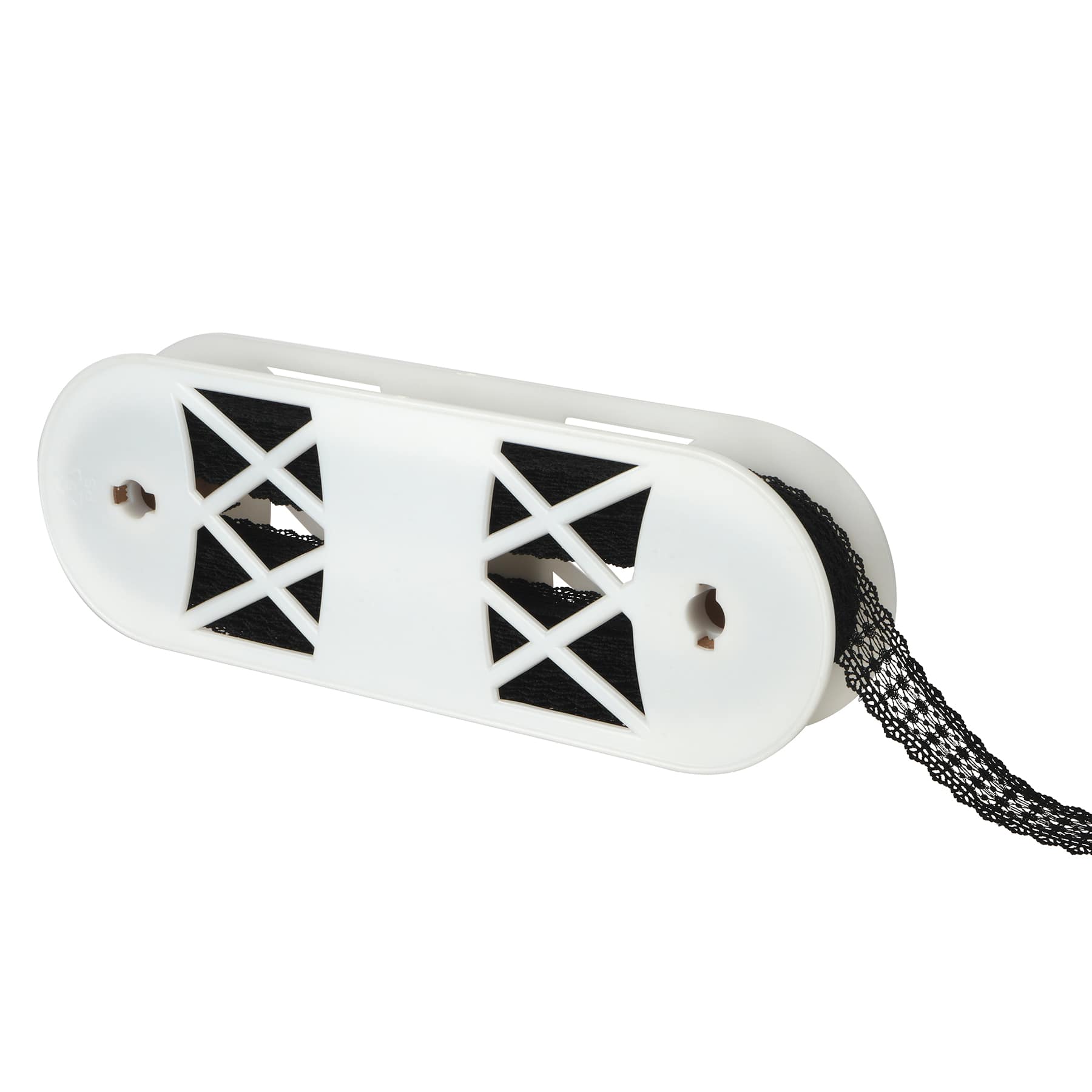 1.1&#x22; Black Lace Trim by Celebrate It&#xAE;