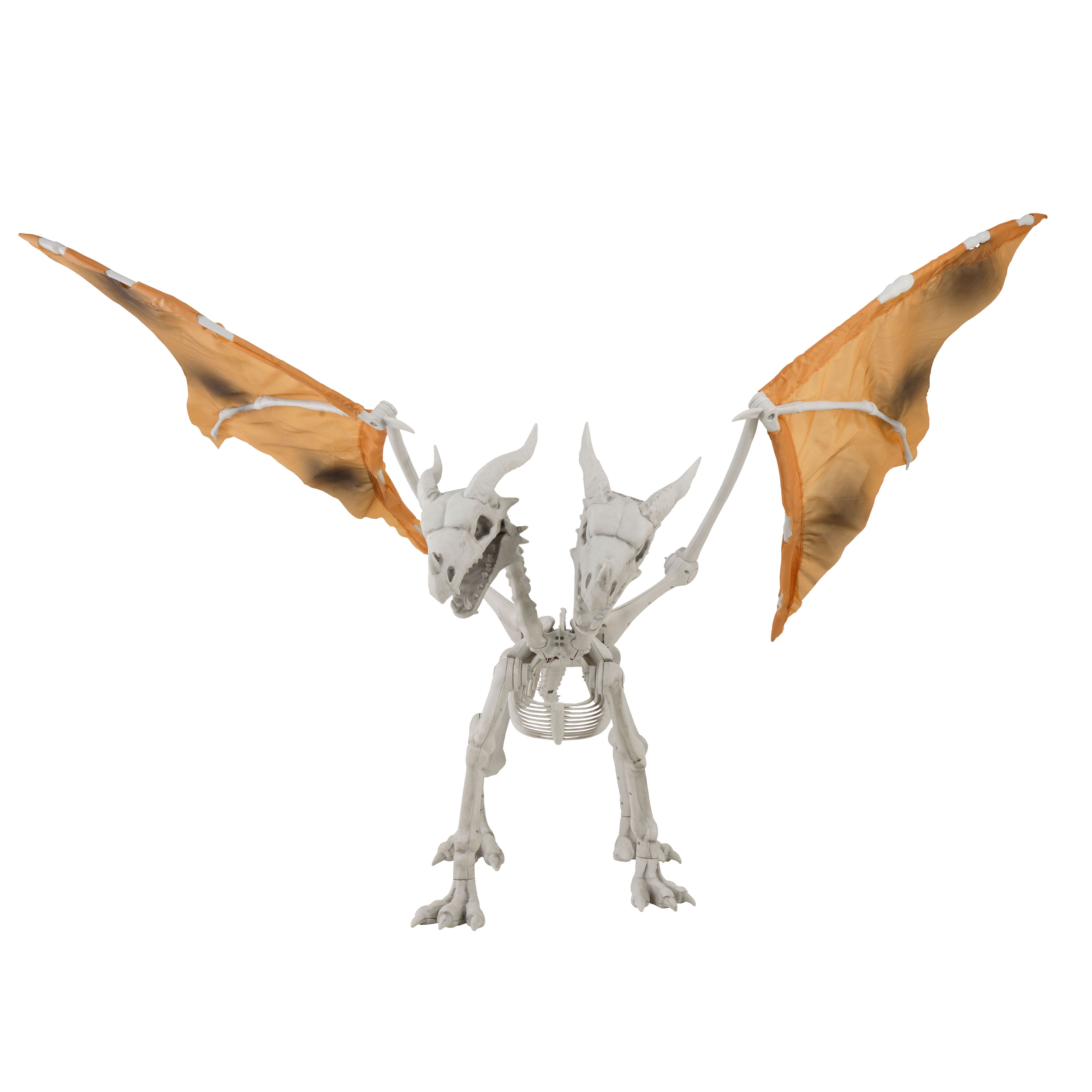 3.9ft. Animated 2-Headed Dragon Skeleton by Ashland&#xAE;