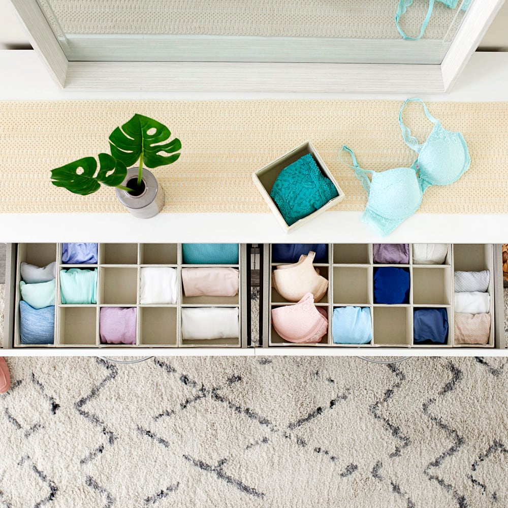 Household Essentials Narrow Drawer Organizers, 2ct.