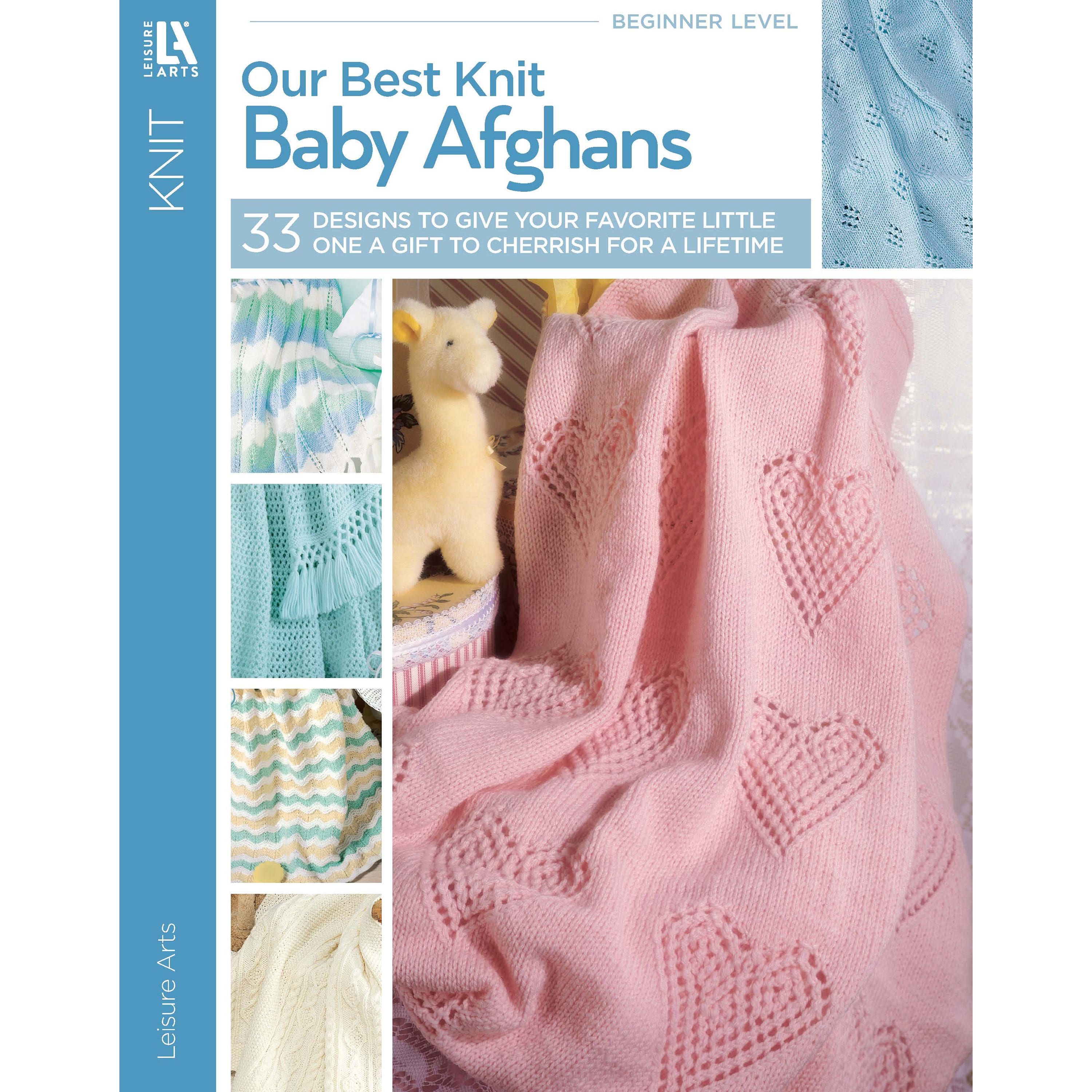 Leisure Arts&#xAE; Our Best Knit Baby Afghans Book
