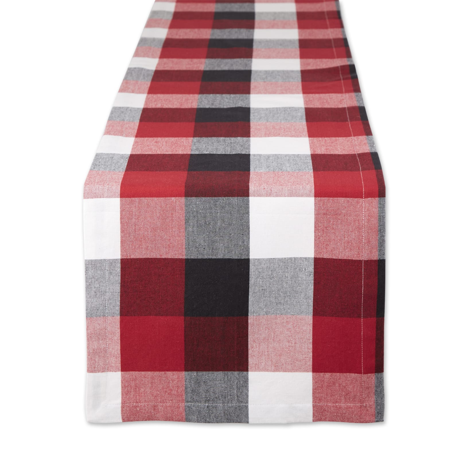 DII® 72" Tri-Color Check Table Runner