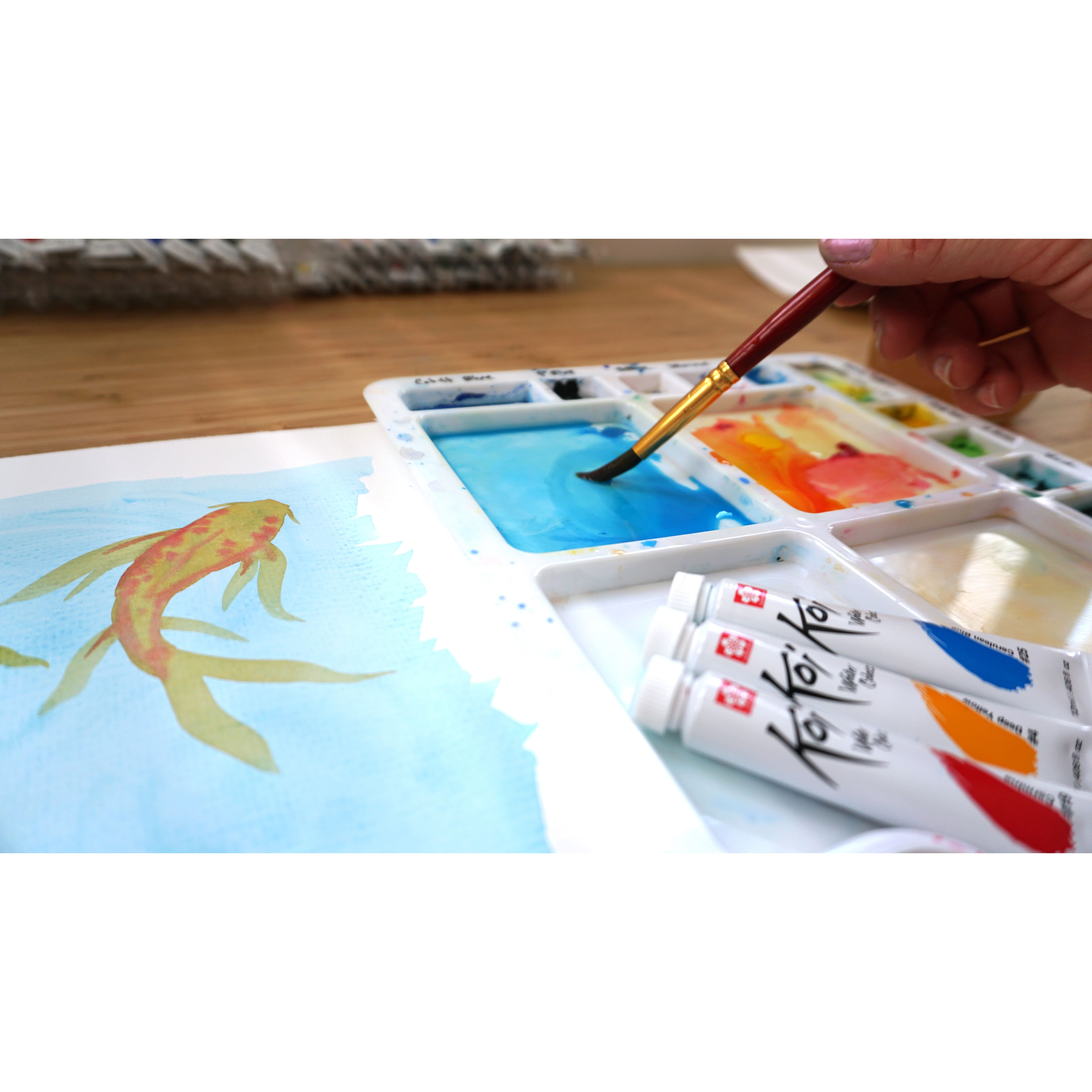 Koi Water Colors&#x2122; 12 Color Fine Quality Watercolors