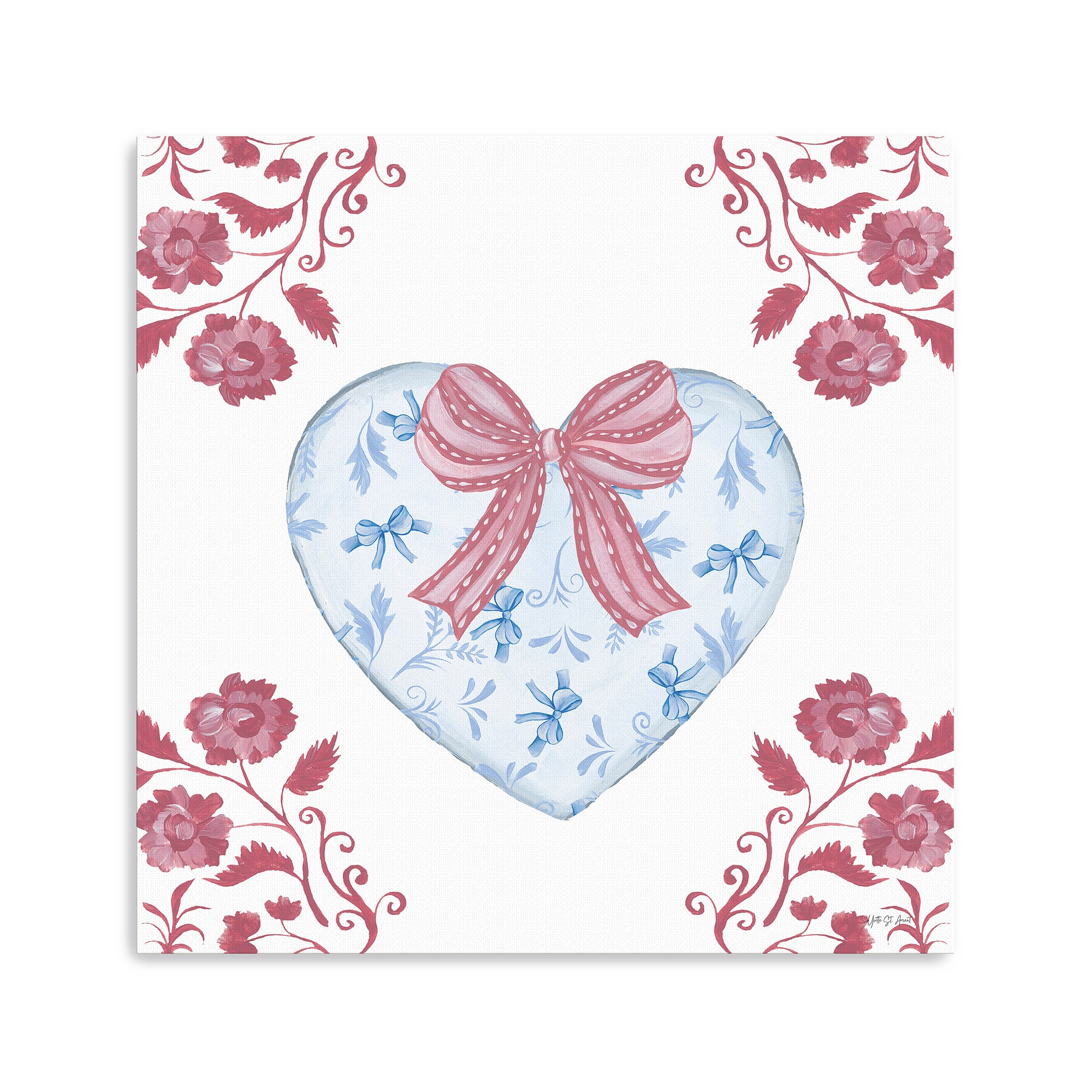 Coquestte Valentine V Canvas Giclée Art