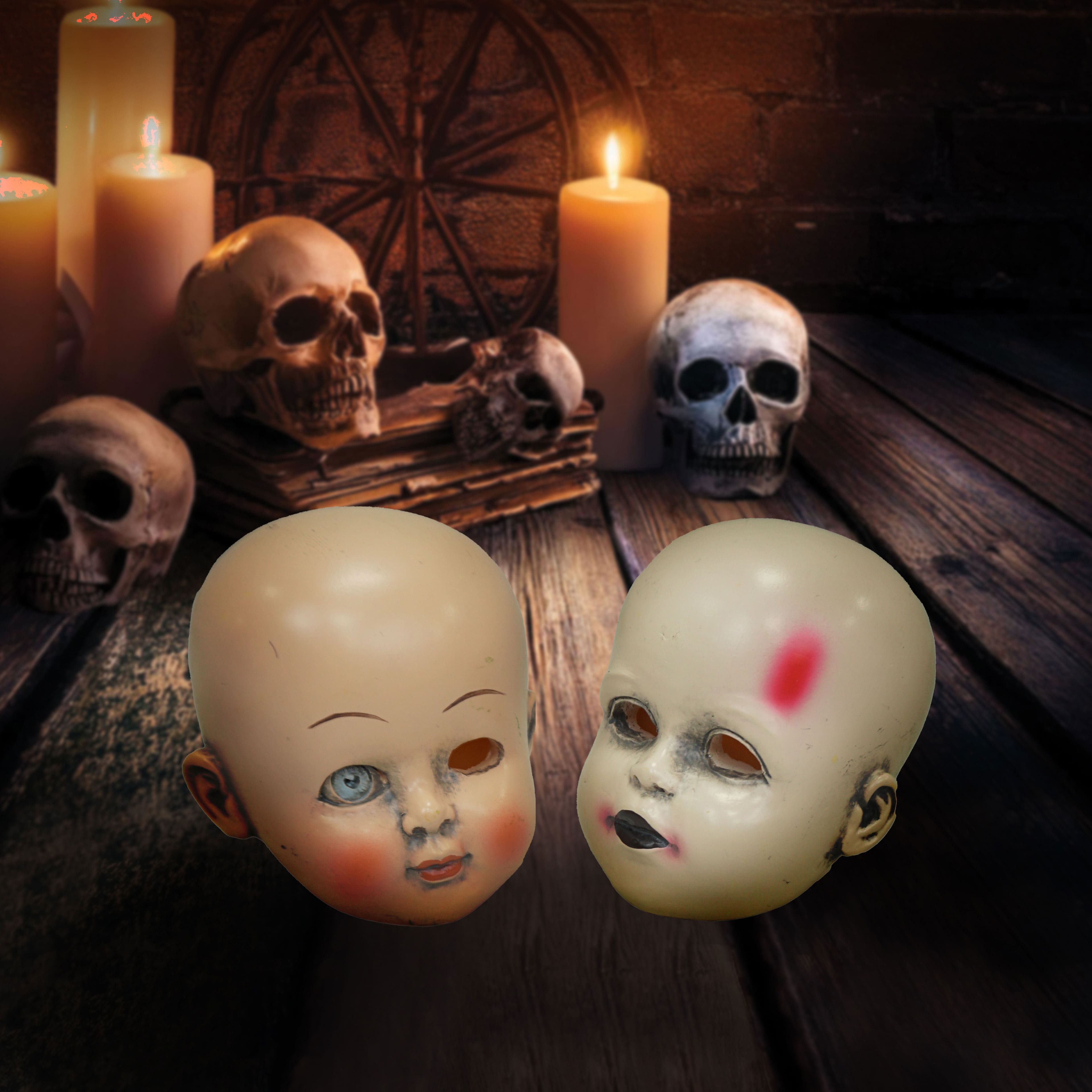 Assorted 3&#x22; Doll Head by Ashland&#xAE;, 1pc.