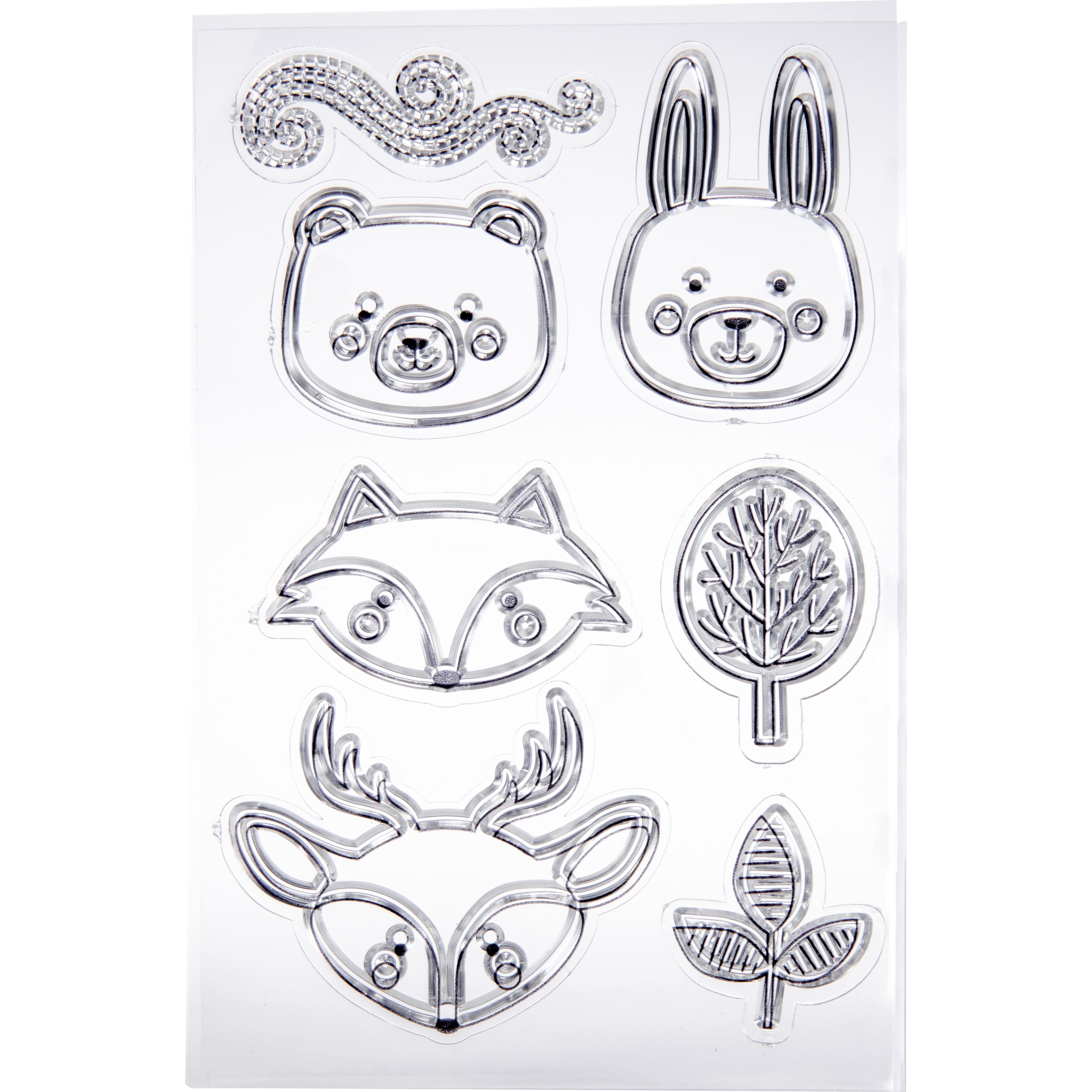 Bo Bunny&#xAE; Forest Friends Clear Stamps