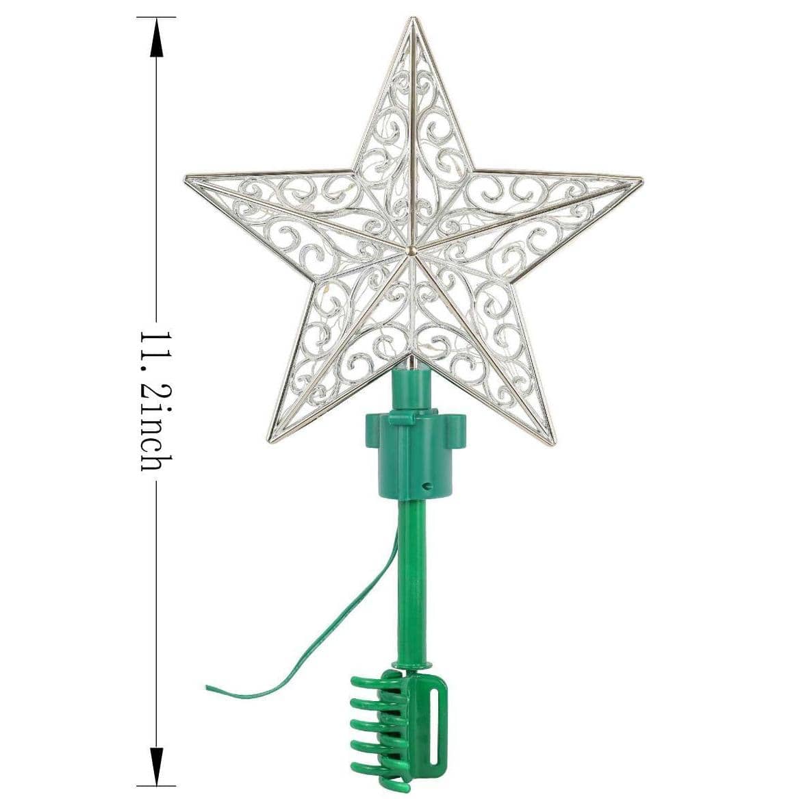 11&#x22; Multicolor Rotating Star Lighted Tree Topper by Ashland&#xAE;