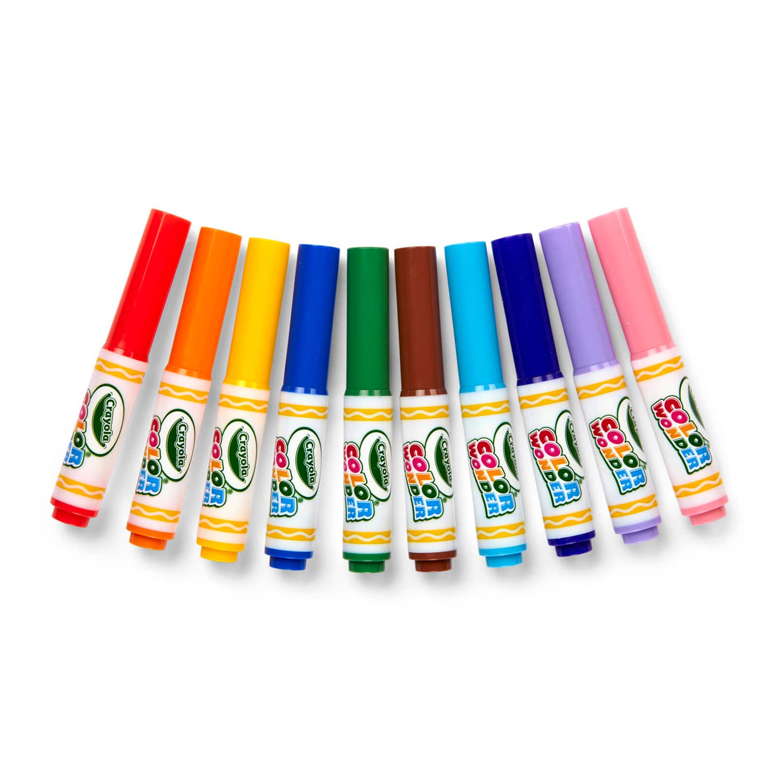 10 Packs: 3 Packs 10 ct. (300 total) Crayola® Color Wonder Mess Free Classic Mini Markers