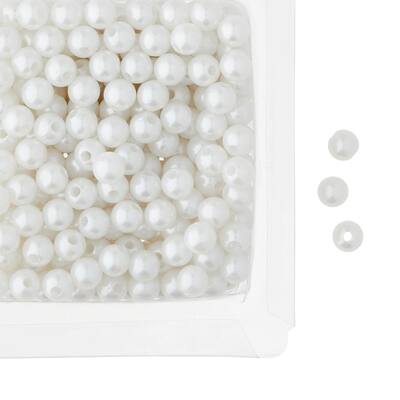 Pearl White Beads by Creatology™