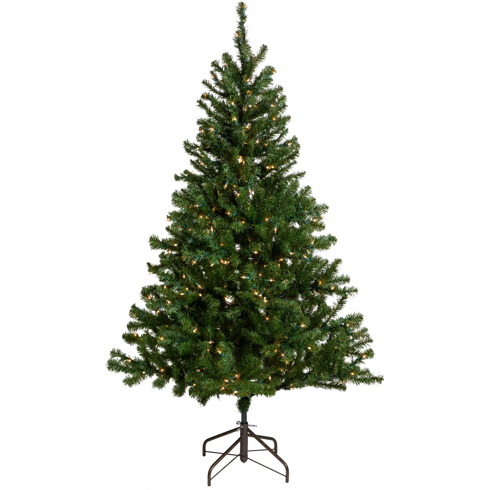 6ft. Pre-Lit Balsam Pine Artificial Christmas Tree, Clear Lights