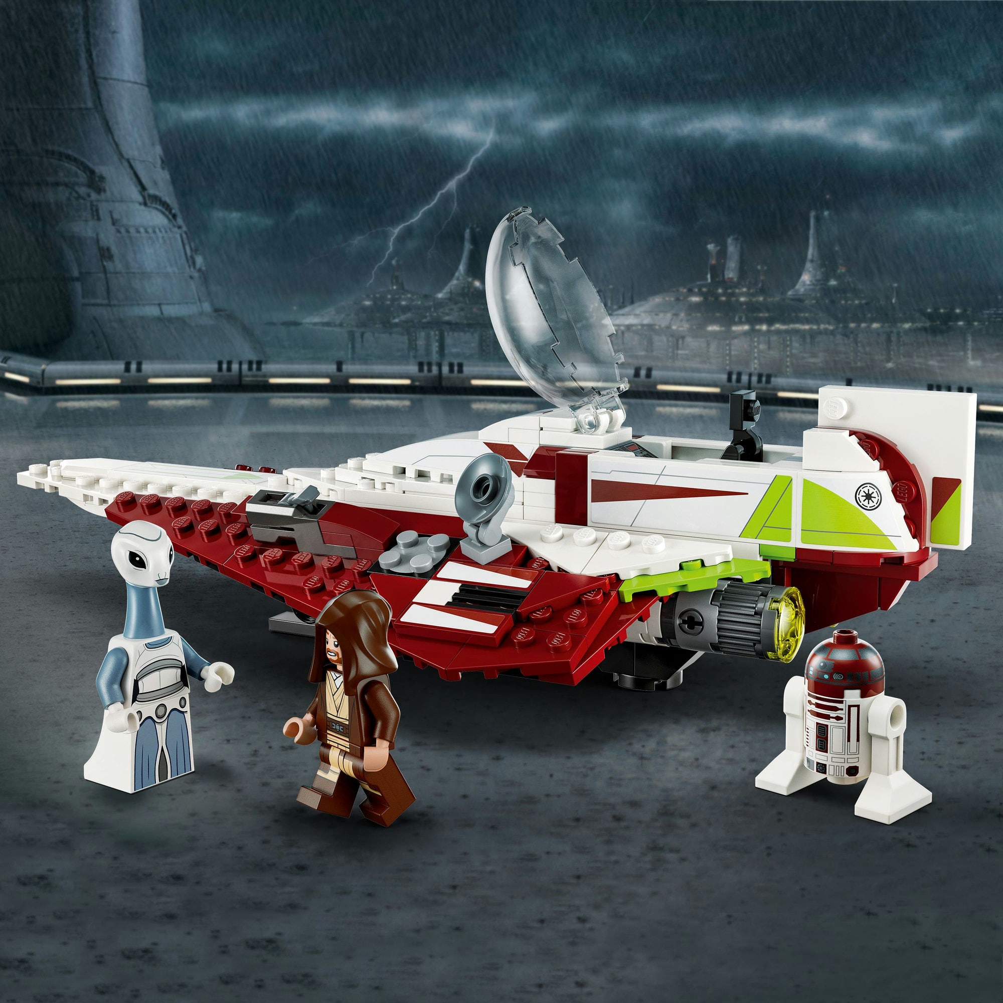 LEGO&#xAE; Star Wars&#x2122; Obi-Wan Kenobi&#x2019;s Jedi Starfighter&#x2122; 75333 Building Kit (282 Pieces)