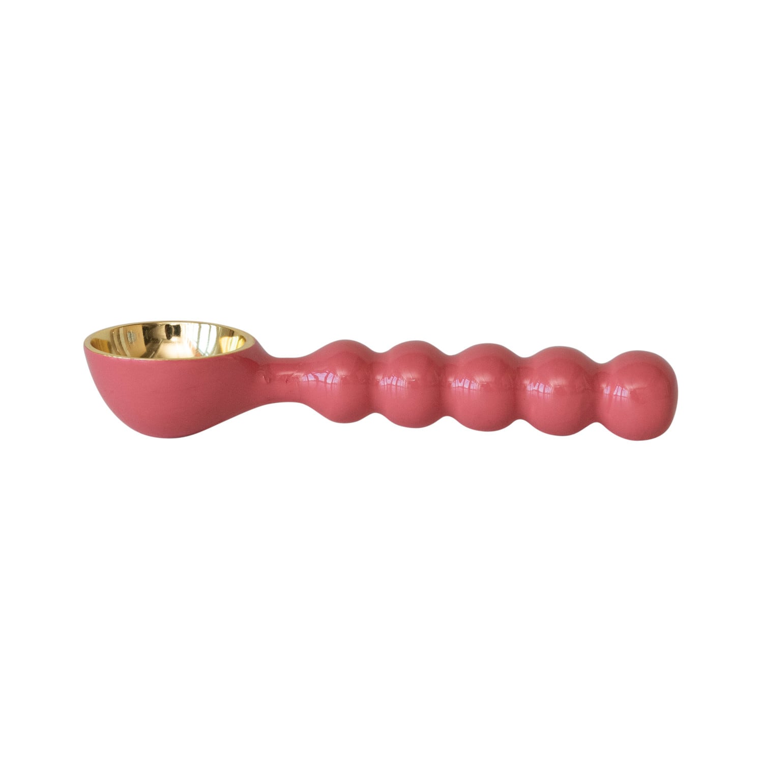 Hello Honey® 9.25" Pink & Gold Enameled Aluminum Ice Cream Scoop