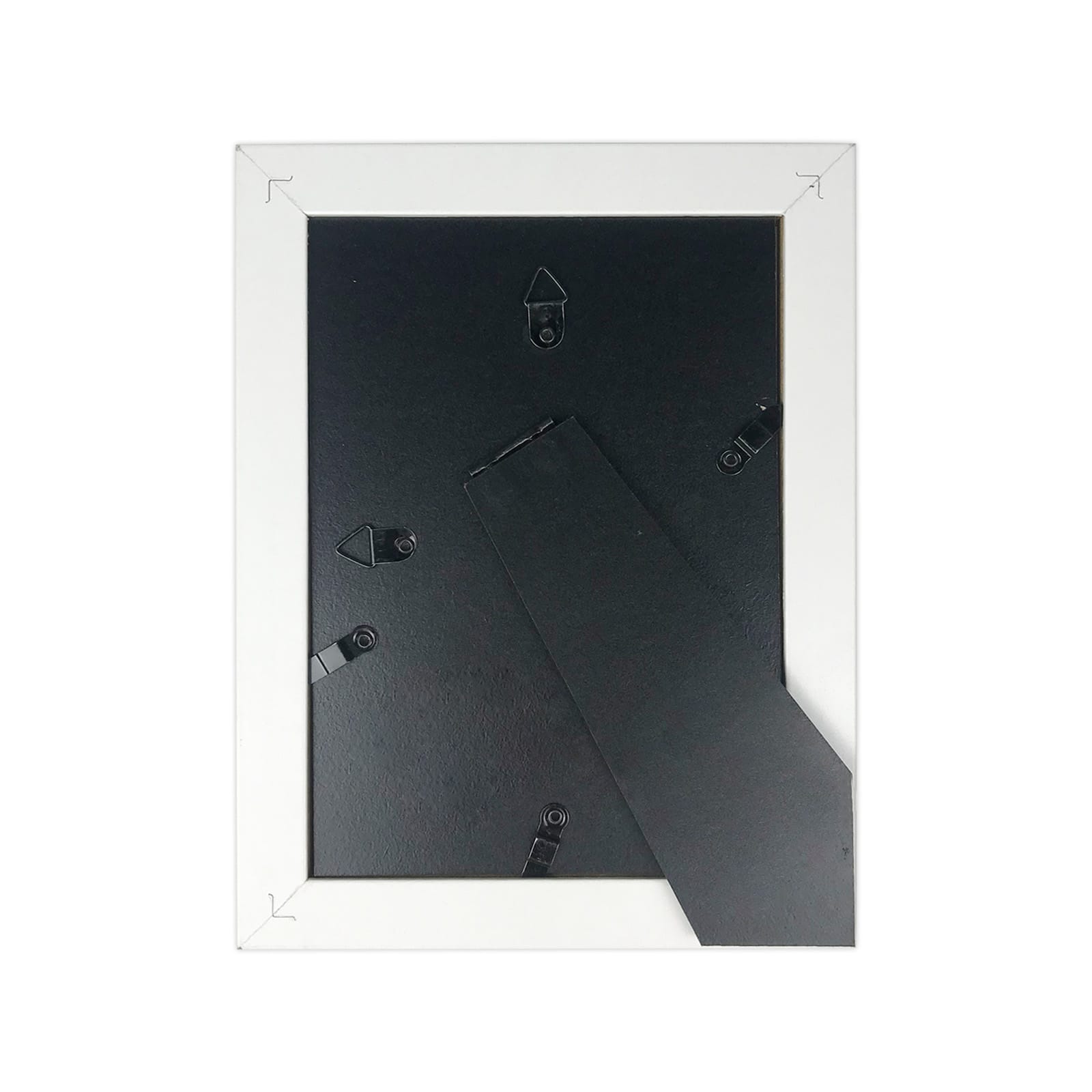 Simply Essentials™ 5' x 7" White & Natural Two-Tone Frame by Studio Décor®