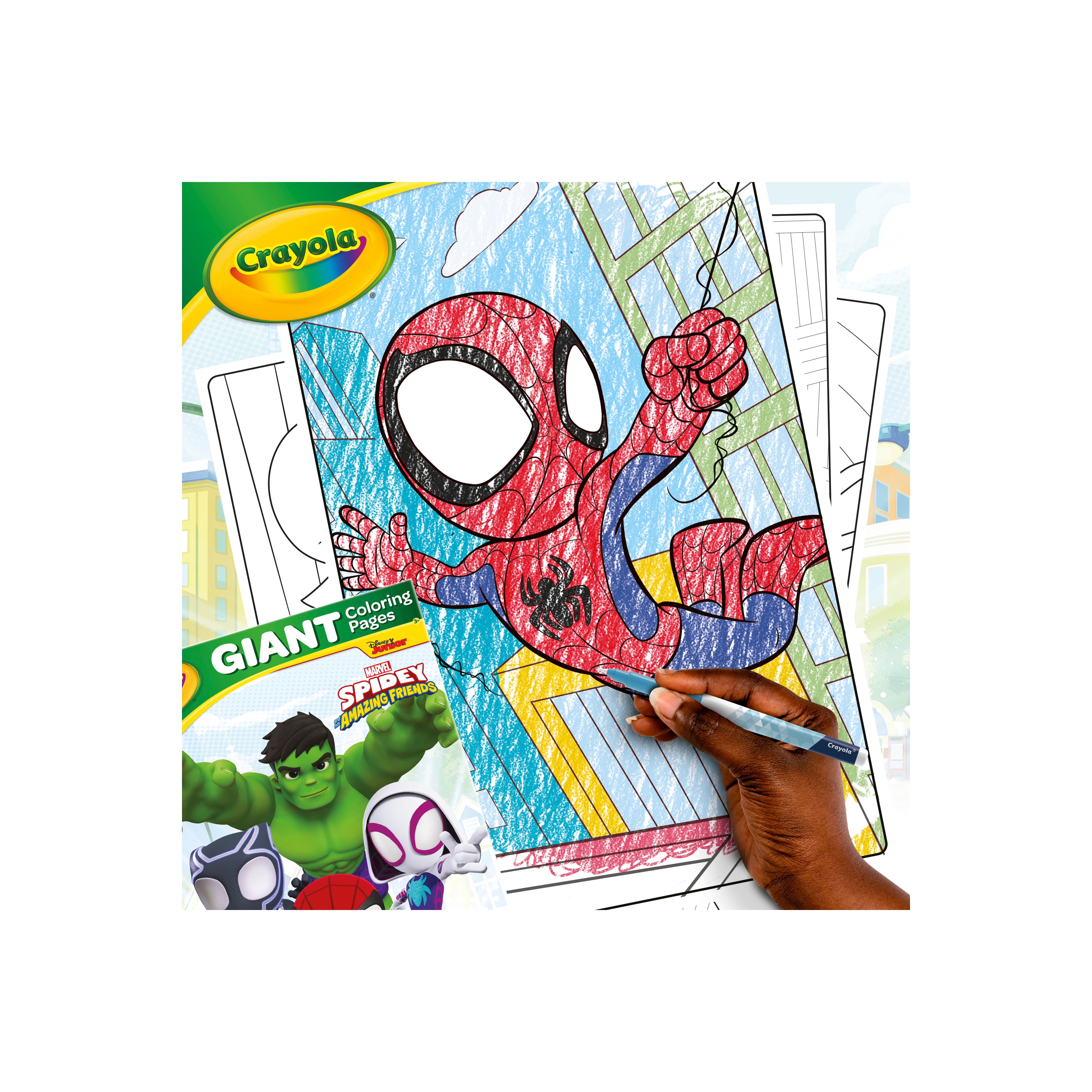 Crayola&#xAE; Spidey &#x26; His Amazing Friends Giant Coloring Pages