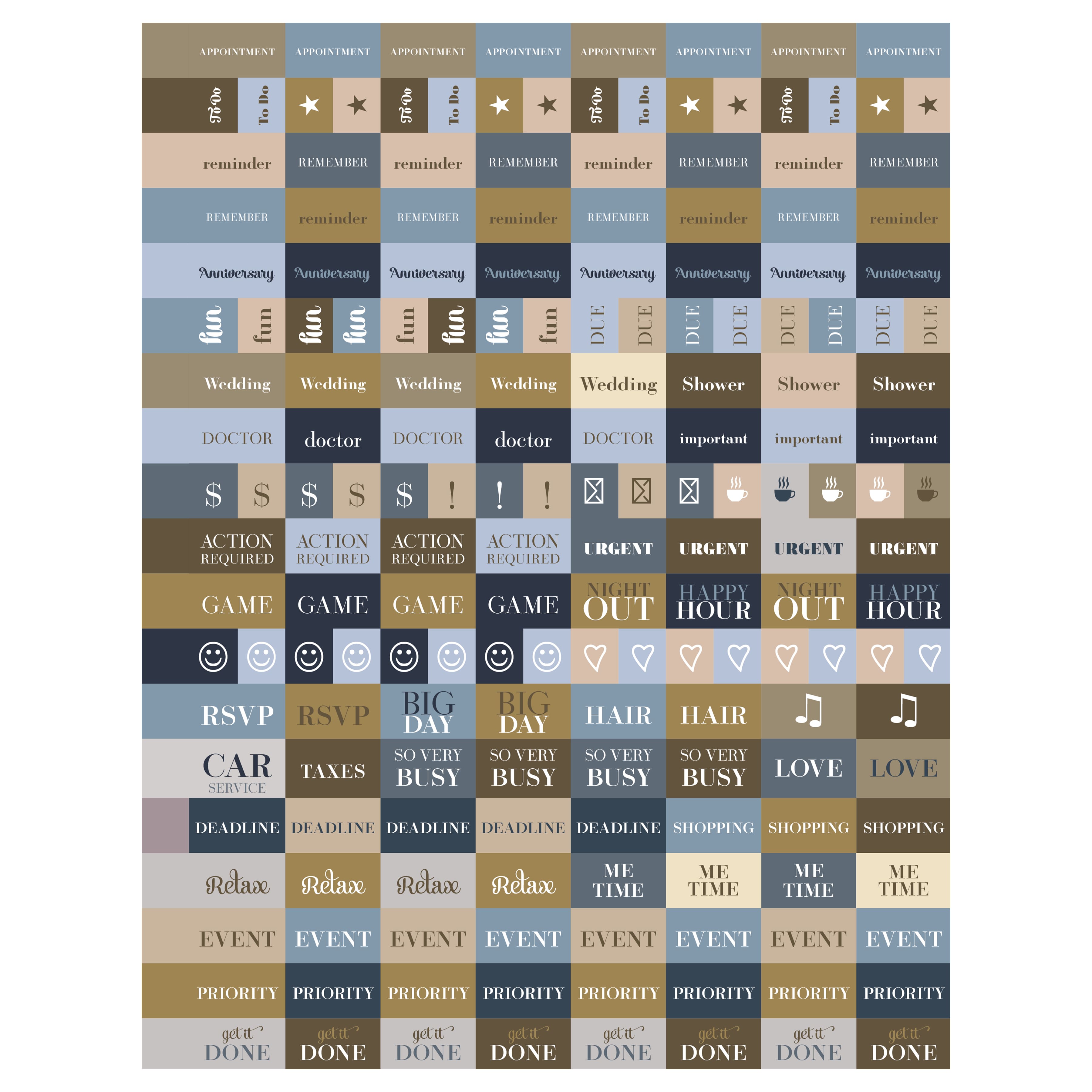 TF Publishing 2025-2026 Francophile Flower Large Weekly/Monthly Planner