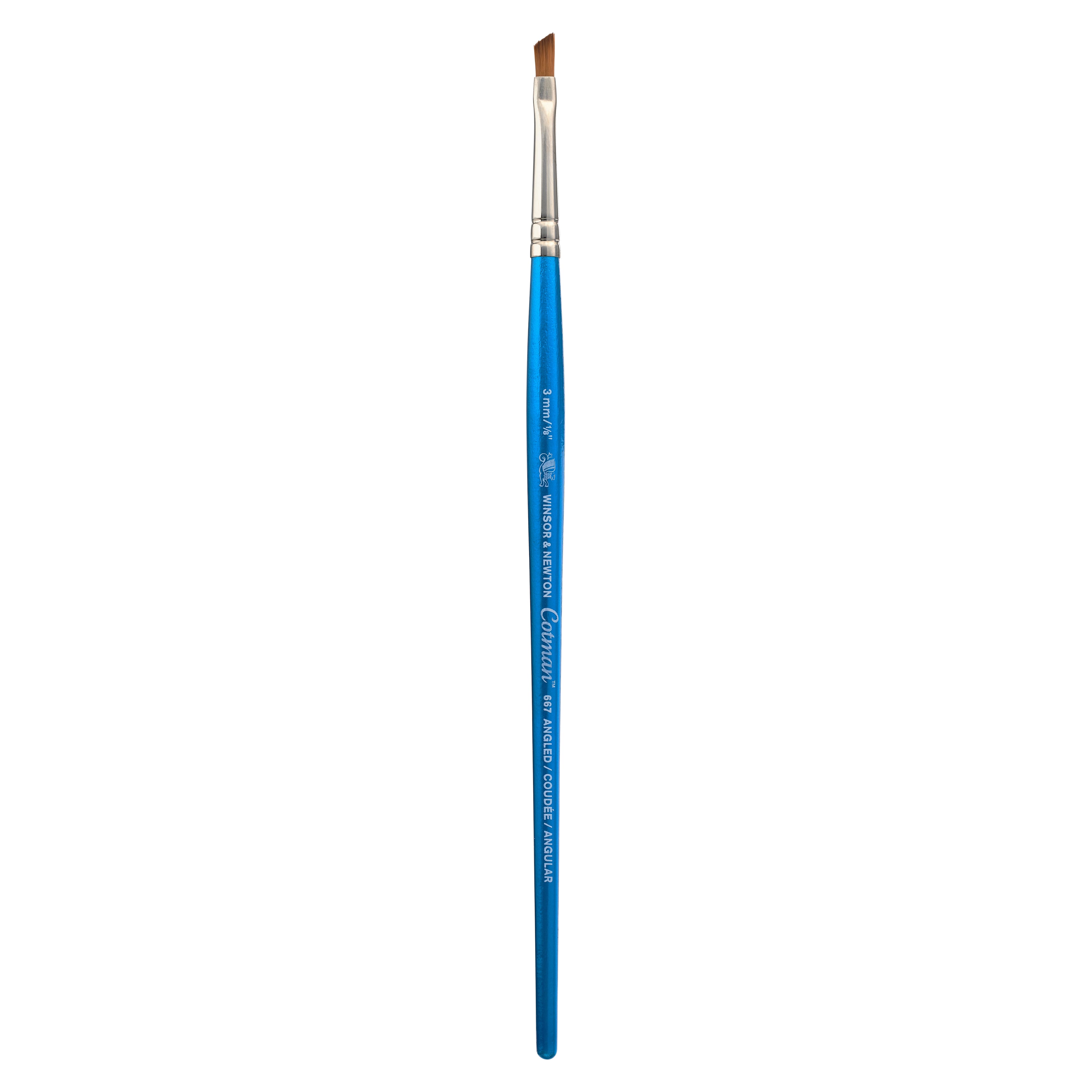 12 Pack: Cotman Watercolour™ Short Handle Angle Brush