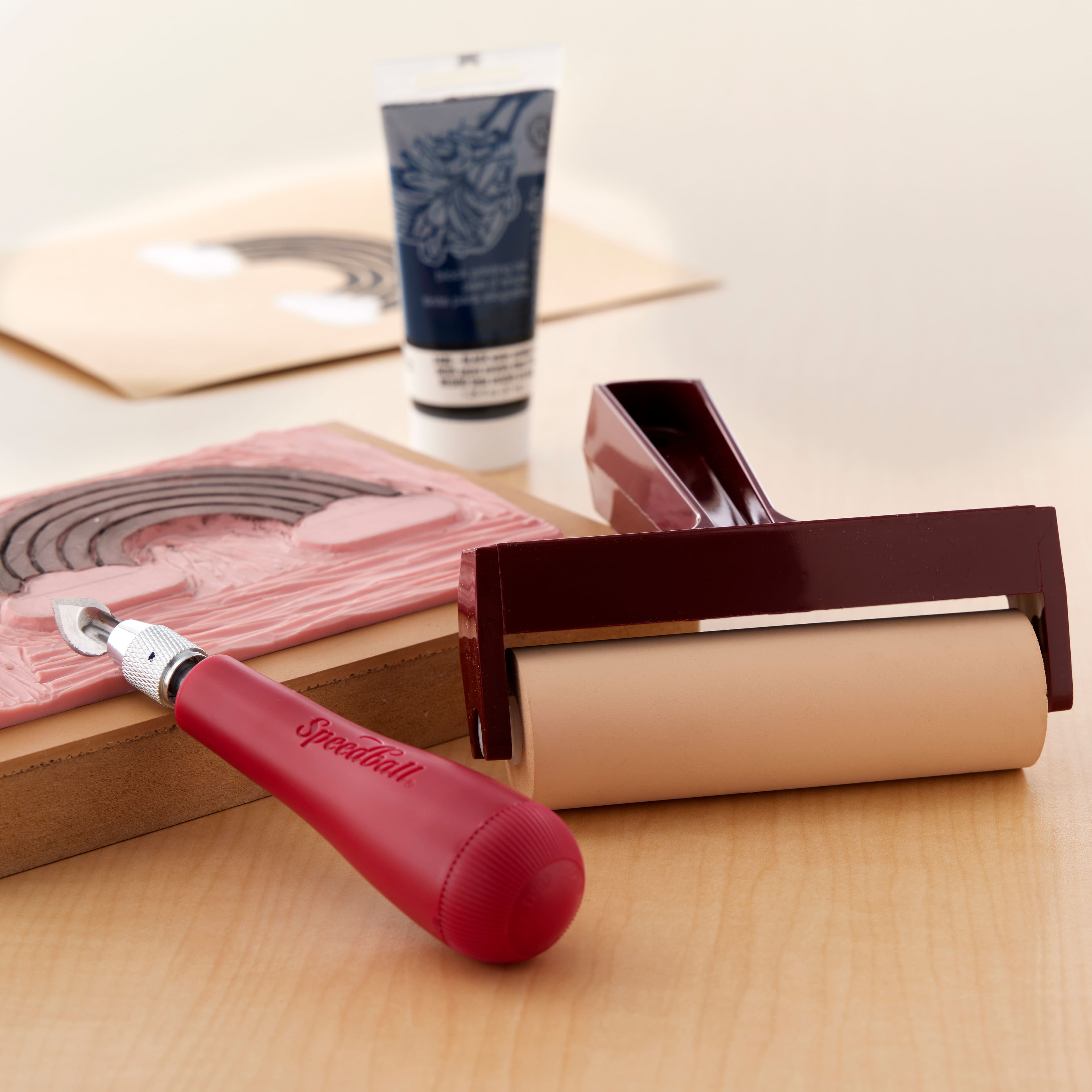 Trousse de départ d’impression à la planche en format économique de Speedball