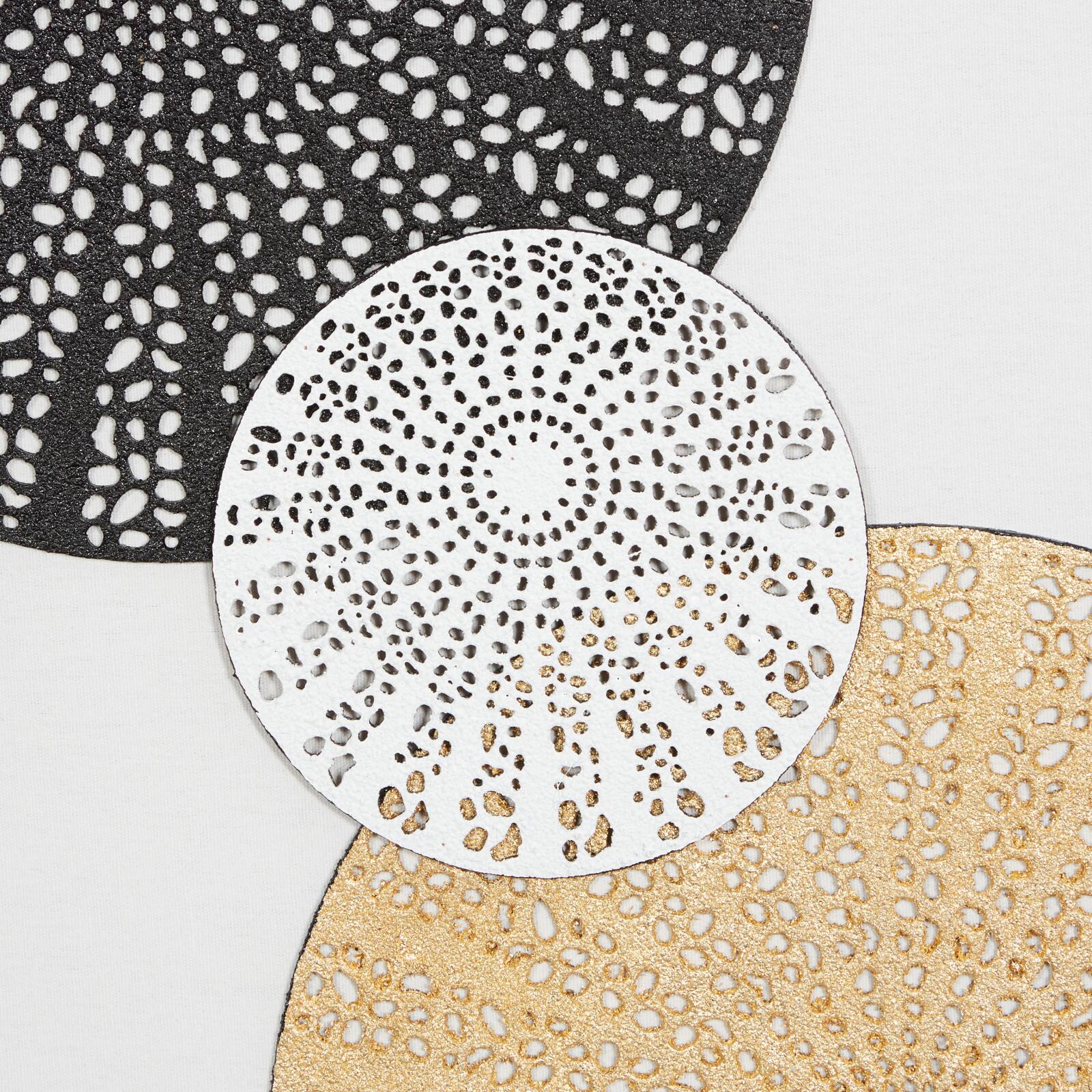 White Canvas Contemporary Wall Art, 40&#x22; x 30&#x22; x 1&#x22;