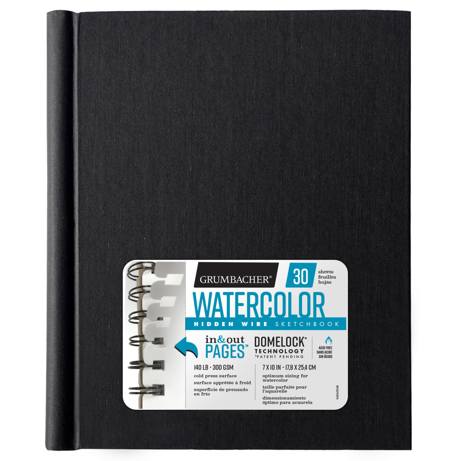 Grumbacher&#xAE; Hidden Wire Watercolor Sketchbook