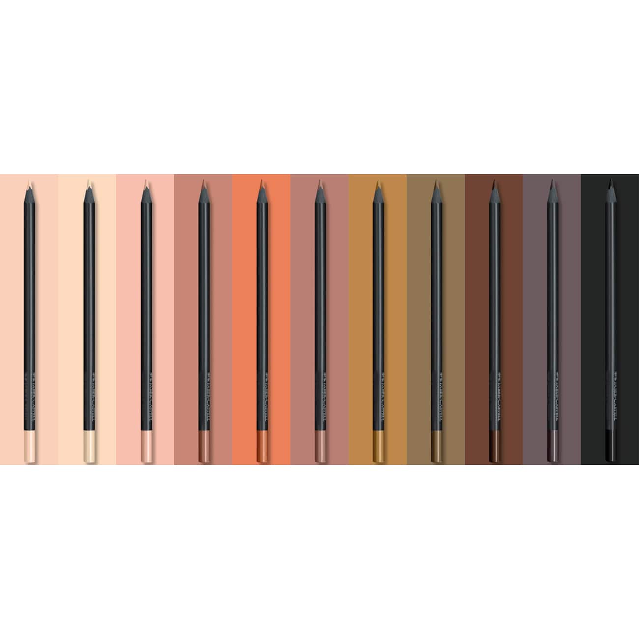 Faber-Castell&#xAE; Black Edition Skin Tones Colored Pencils