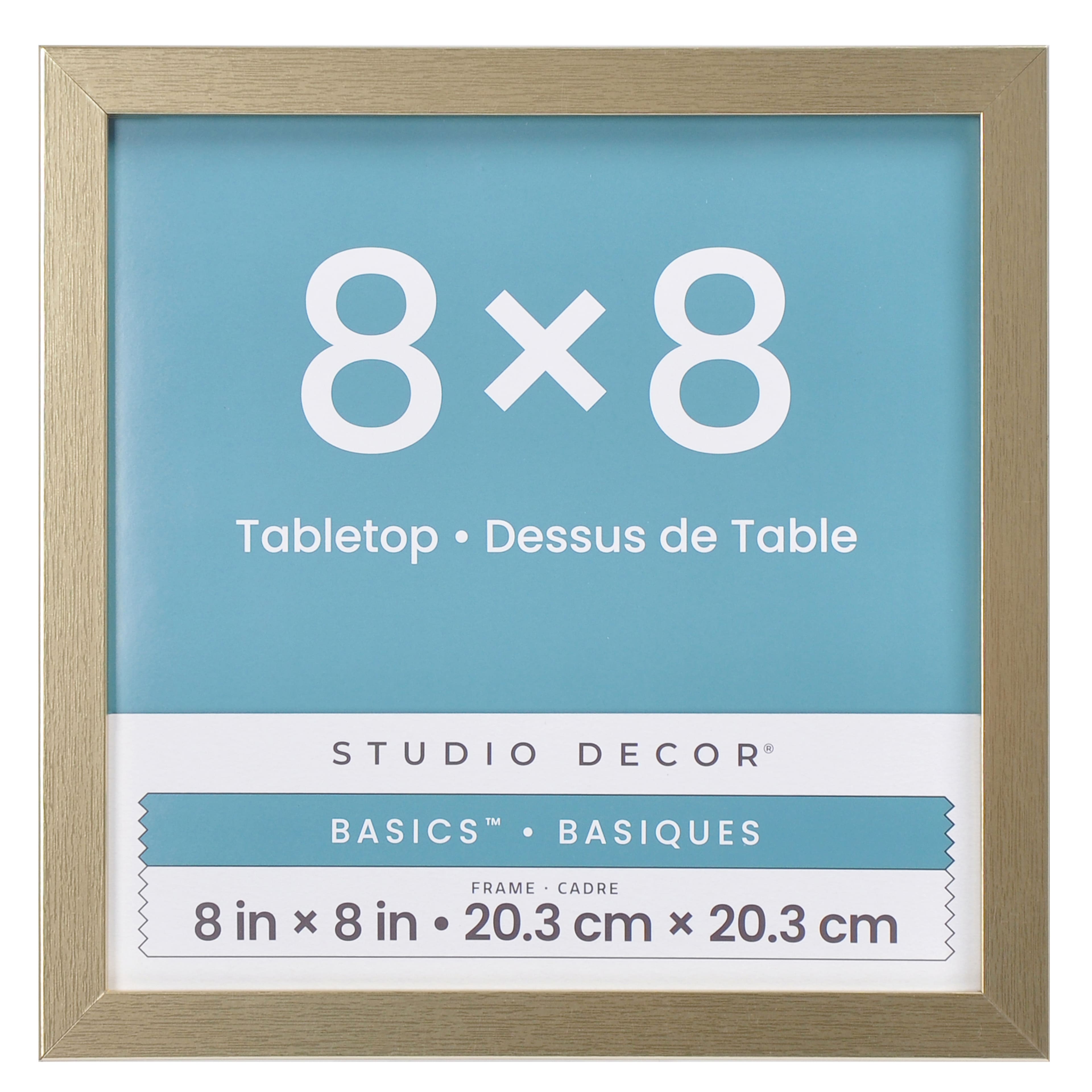 Basics&#x2122; Woodgrain Tabletop Linear Frame by Studio D&#xE9;cor&#xAE;