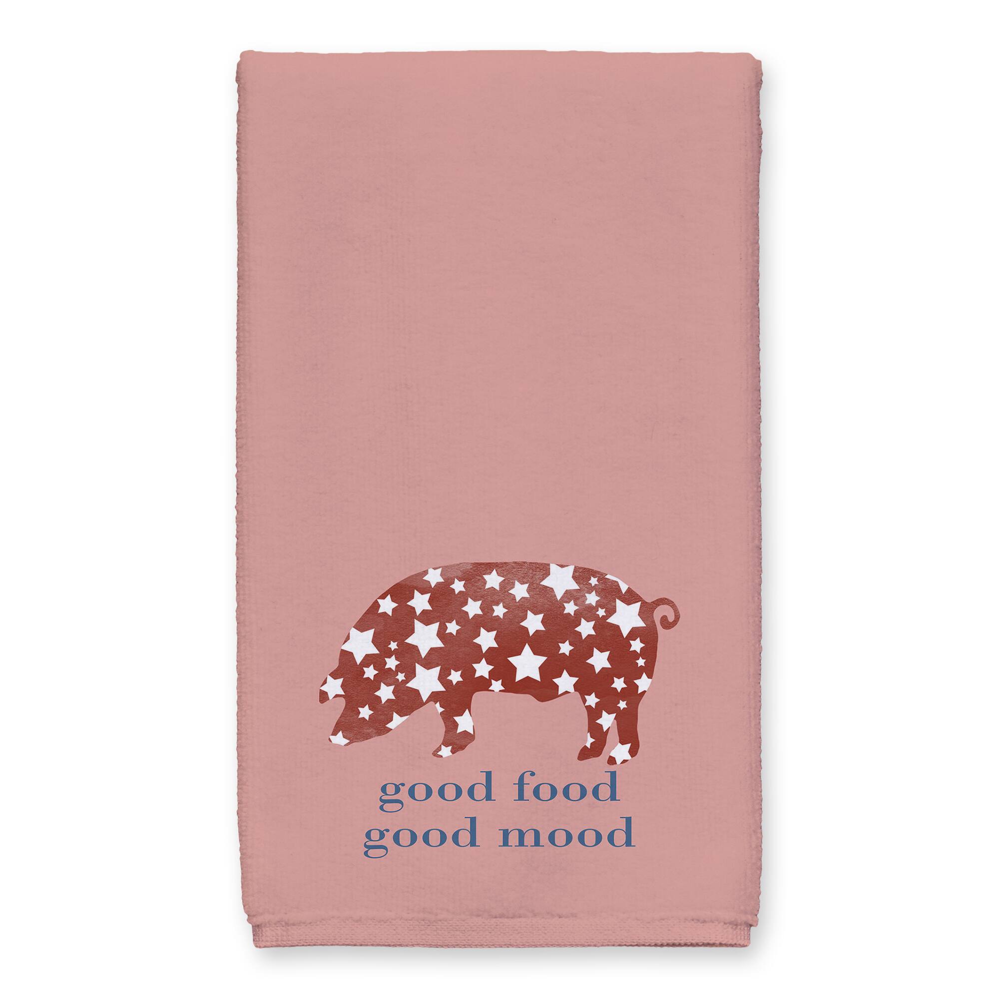 Designs Direct Good Mood Good Food Tea Towel Set