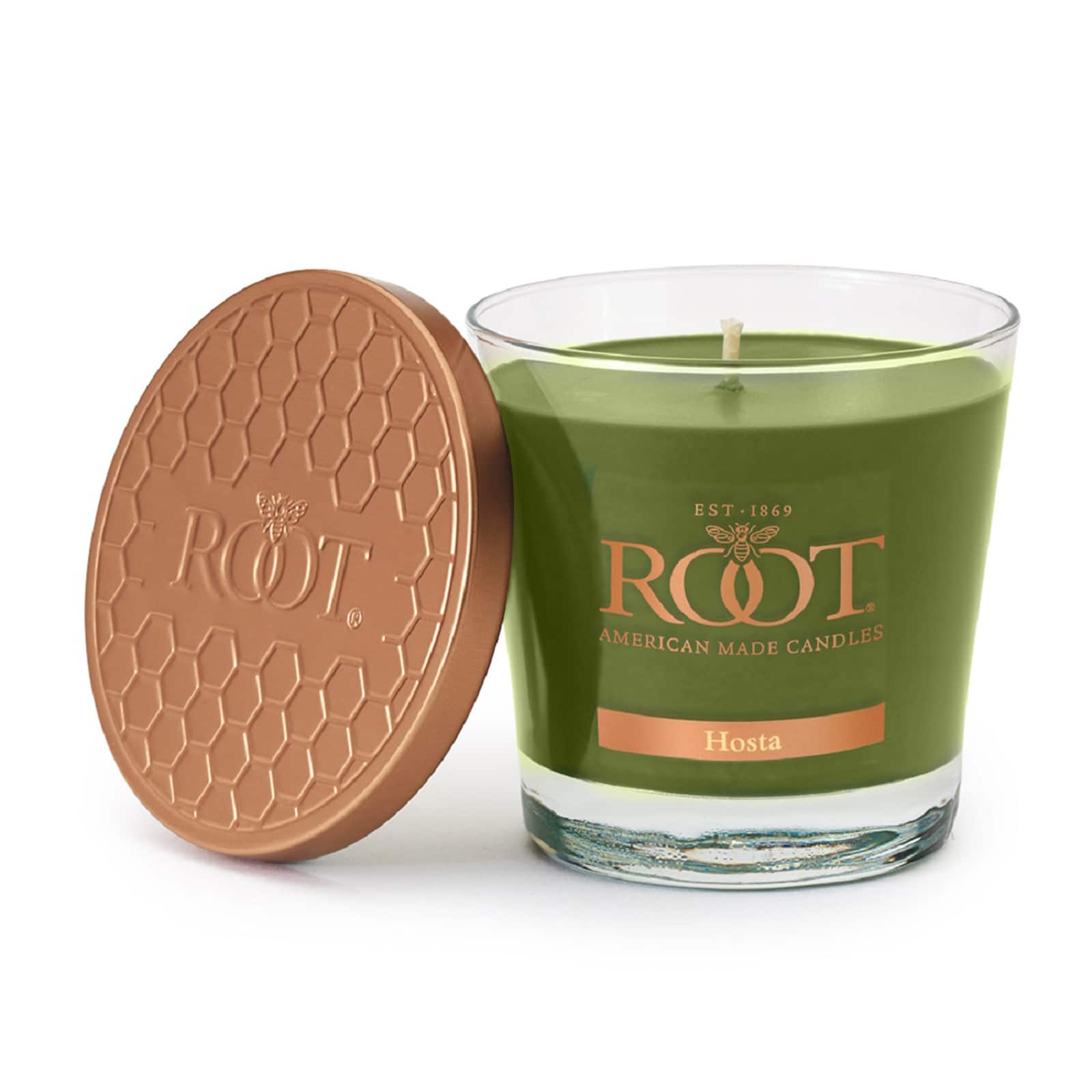 Root Candles 6.3oz. Small Scented Honeycomb Veriglass Jar Candle