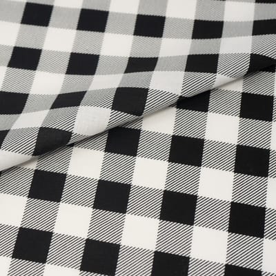 SINGER Christmas Black Buffalo Check Cotton Fabric | Michaels