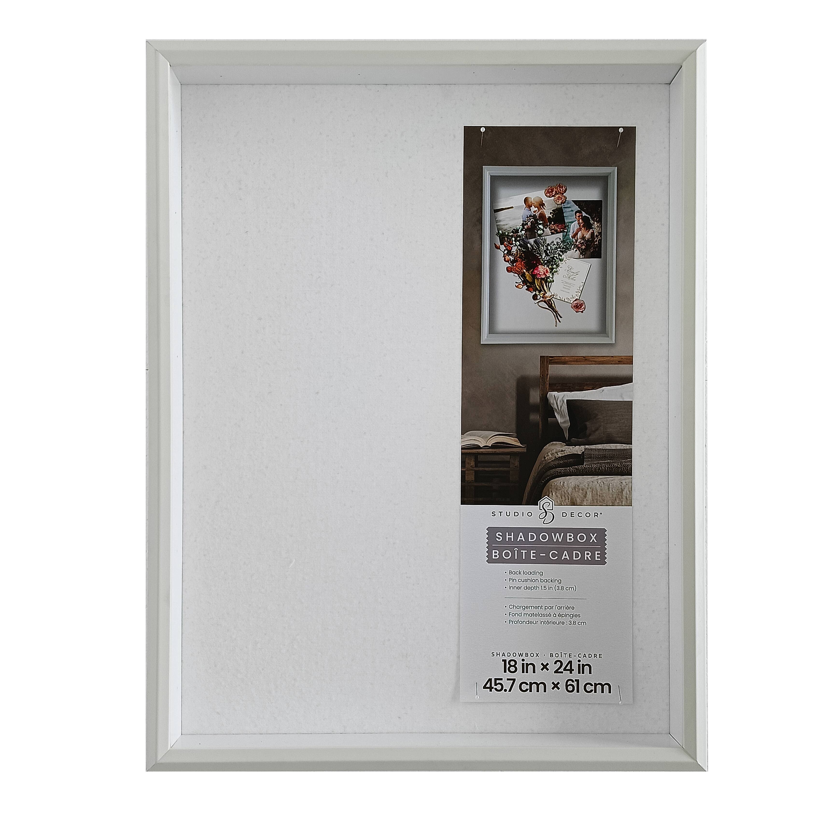 White Beveled Shadow Box by Studio Décor®