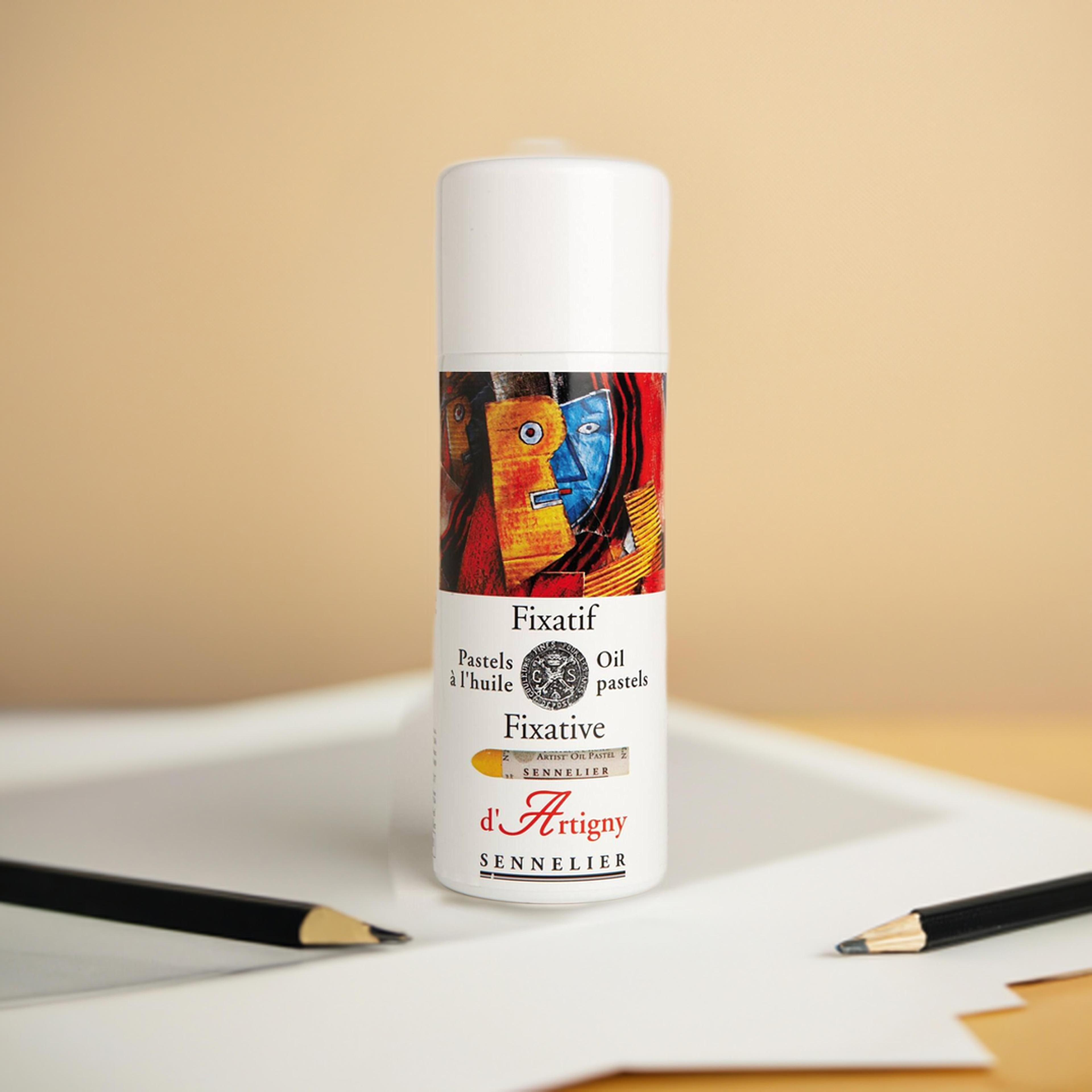 Sennelier D&#x27;Artigny Oil Pastel Fixative, 400mL