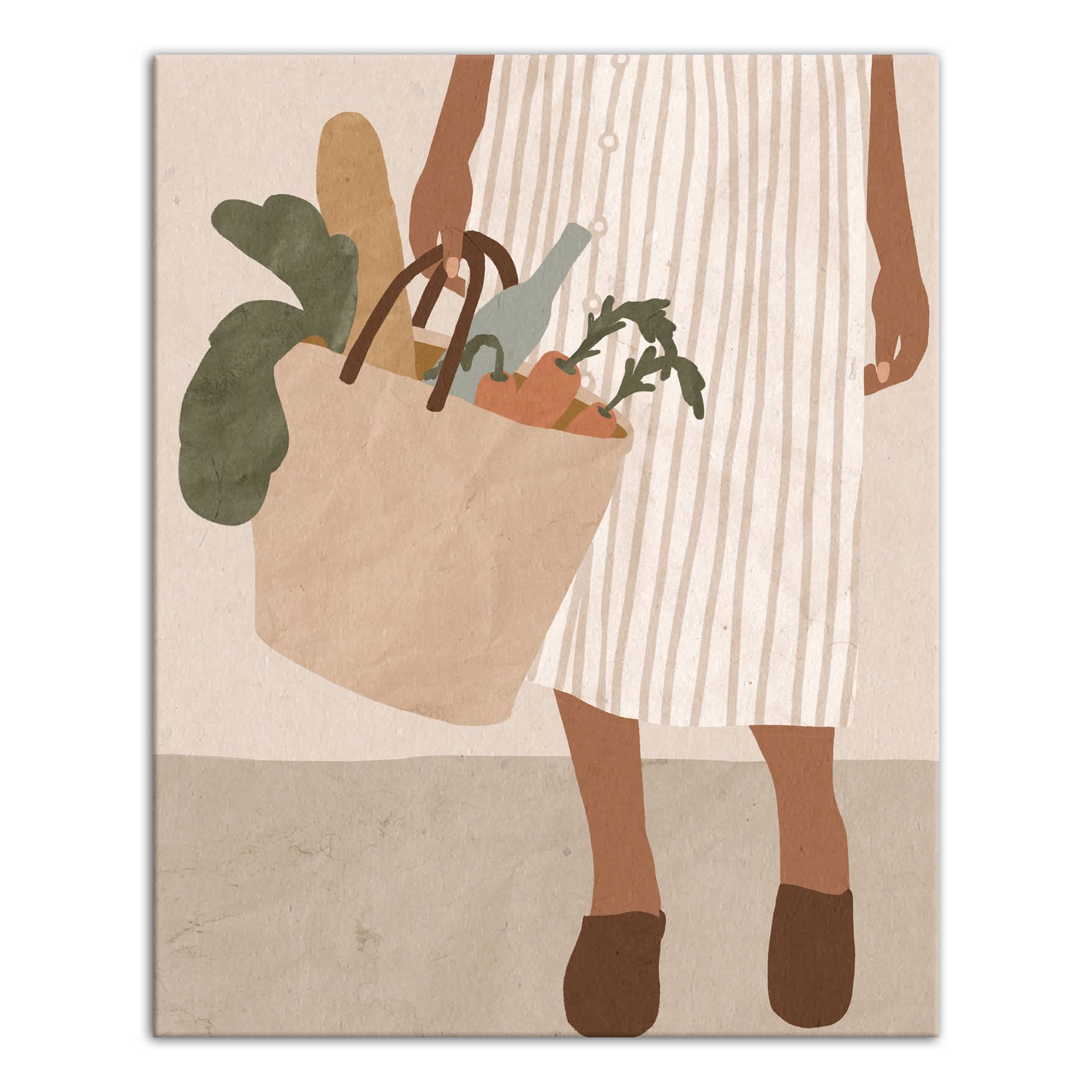 Farmers Market 16&#x22; x 20&#x22; Canvas Wall Art