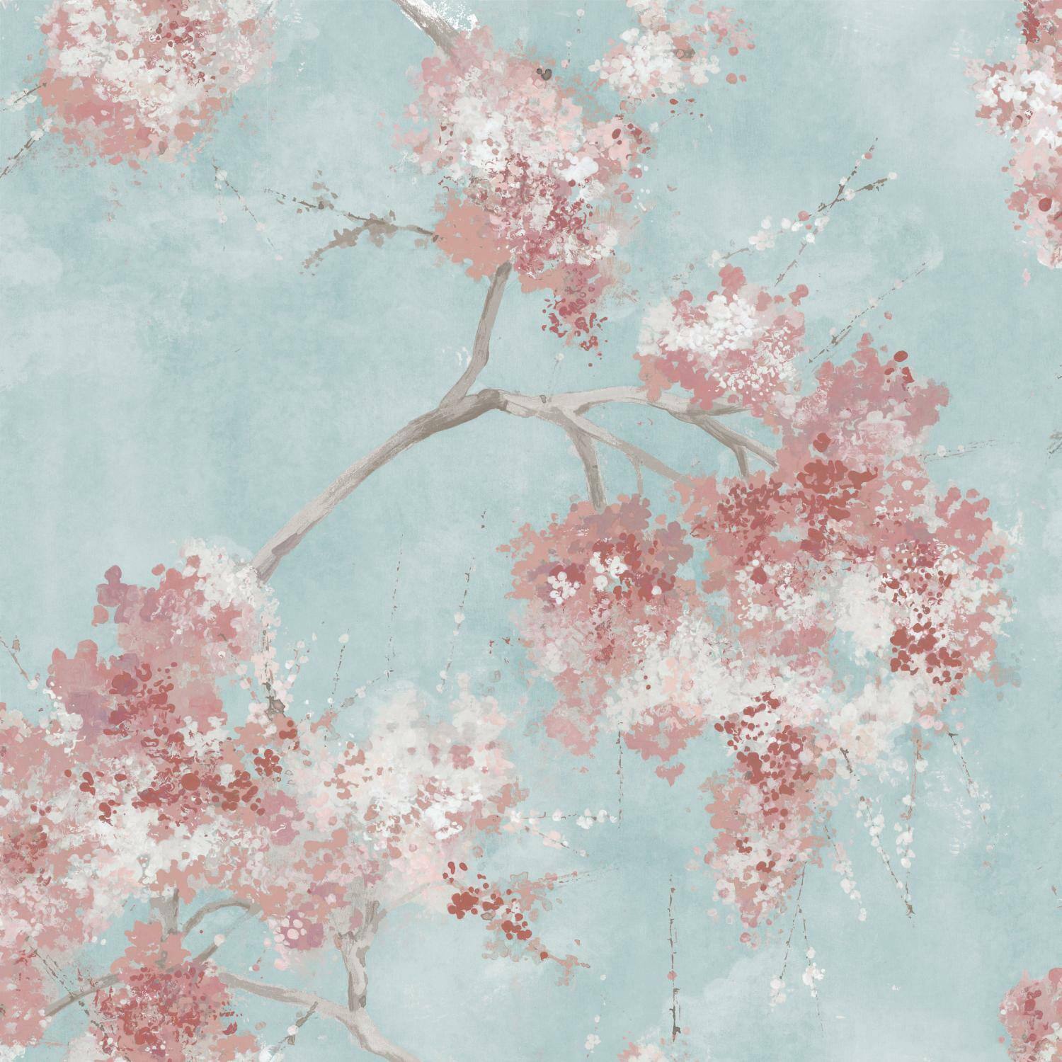 RoomMates Weeping Cherry Tree Blossom Peel & Stick Wallpaper