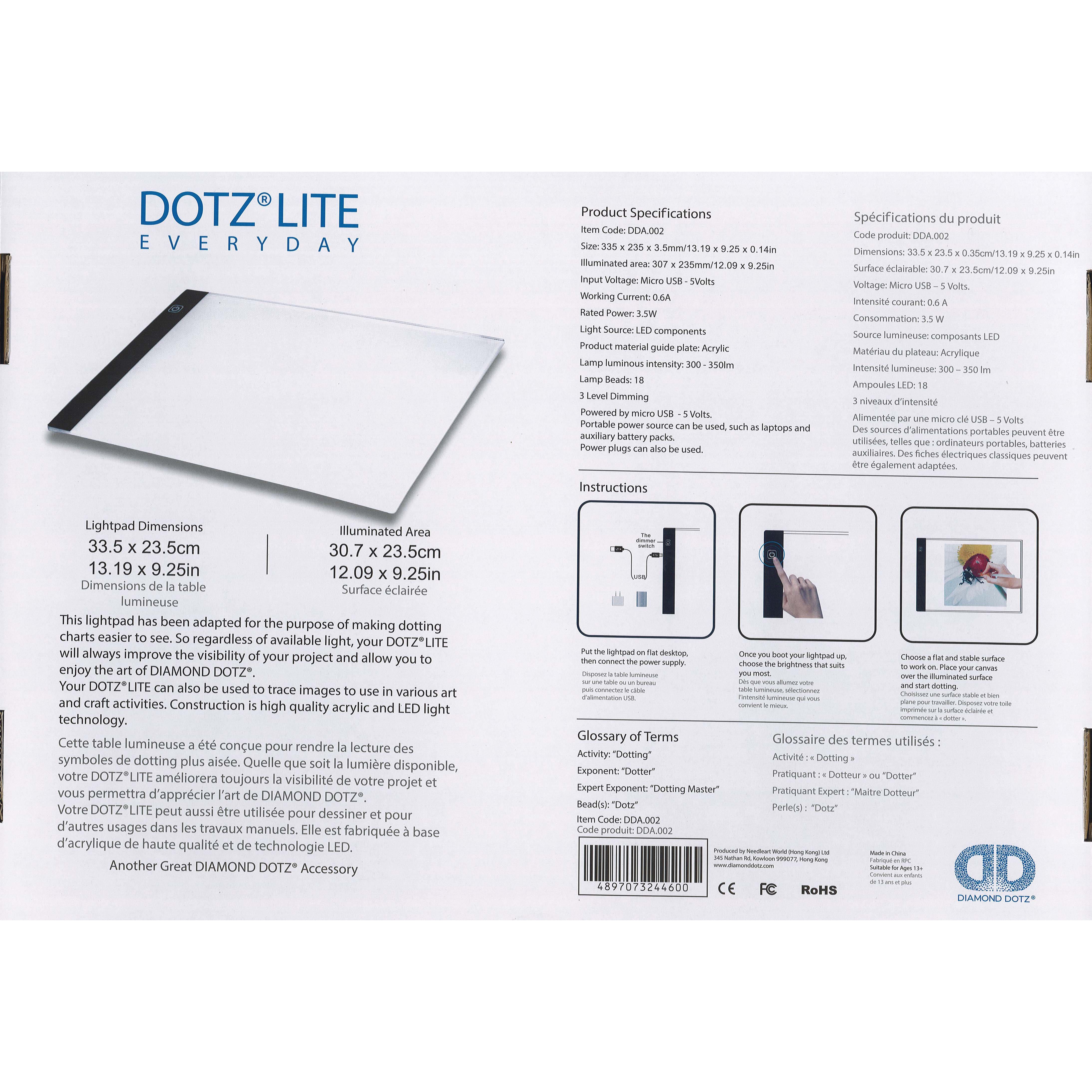 Diamond Dotz® Lite Light Pad