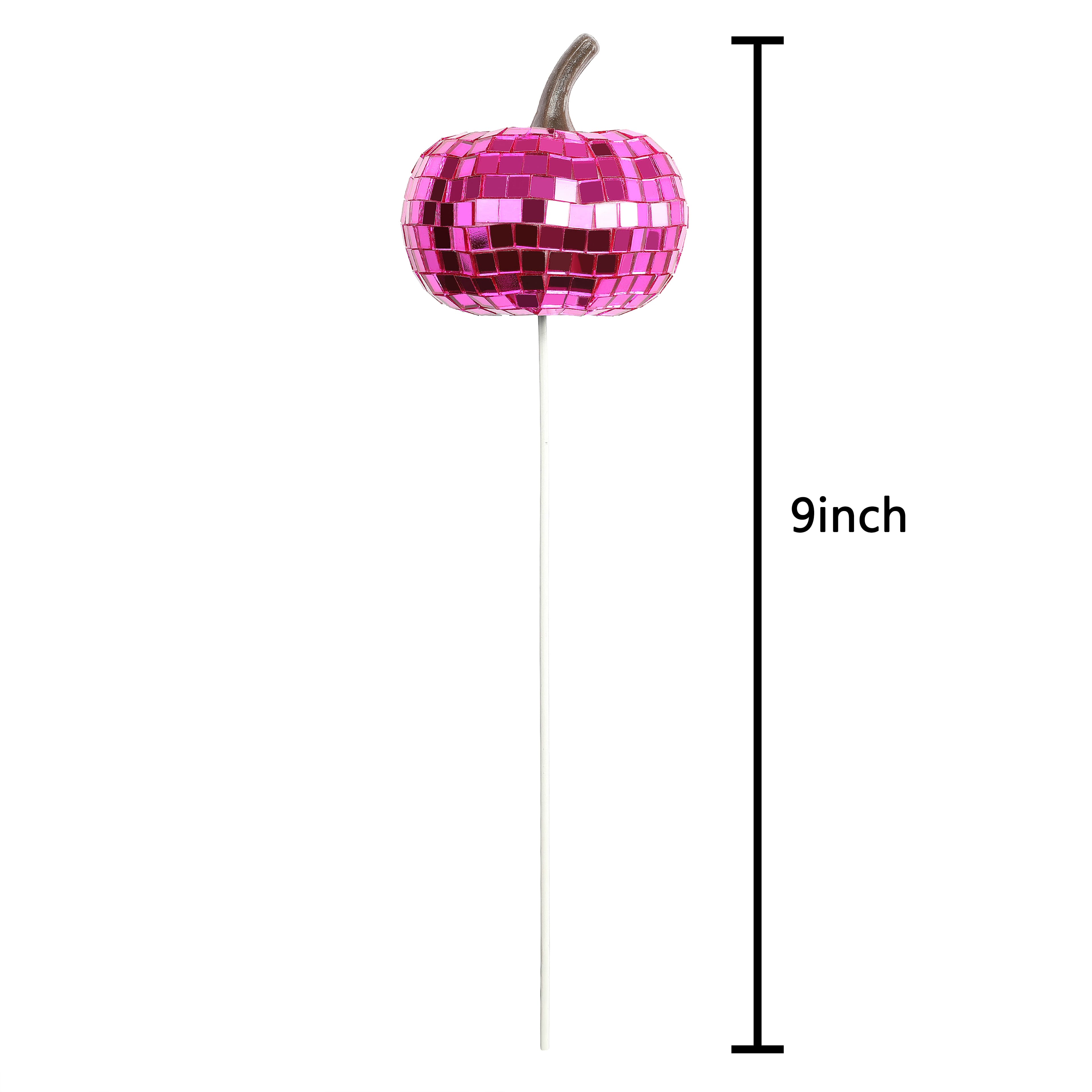 9&#x22; Disco Pumpkin Pick by Ashland&#xAE;