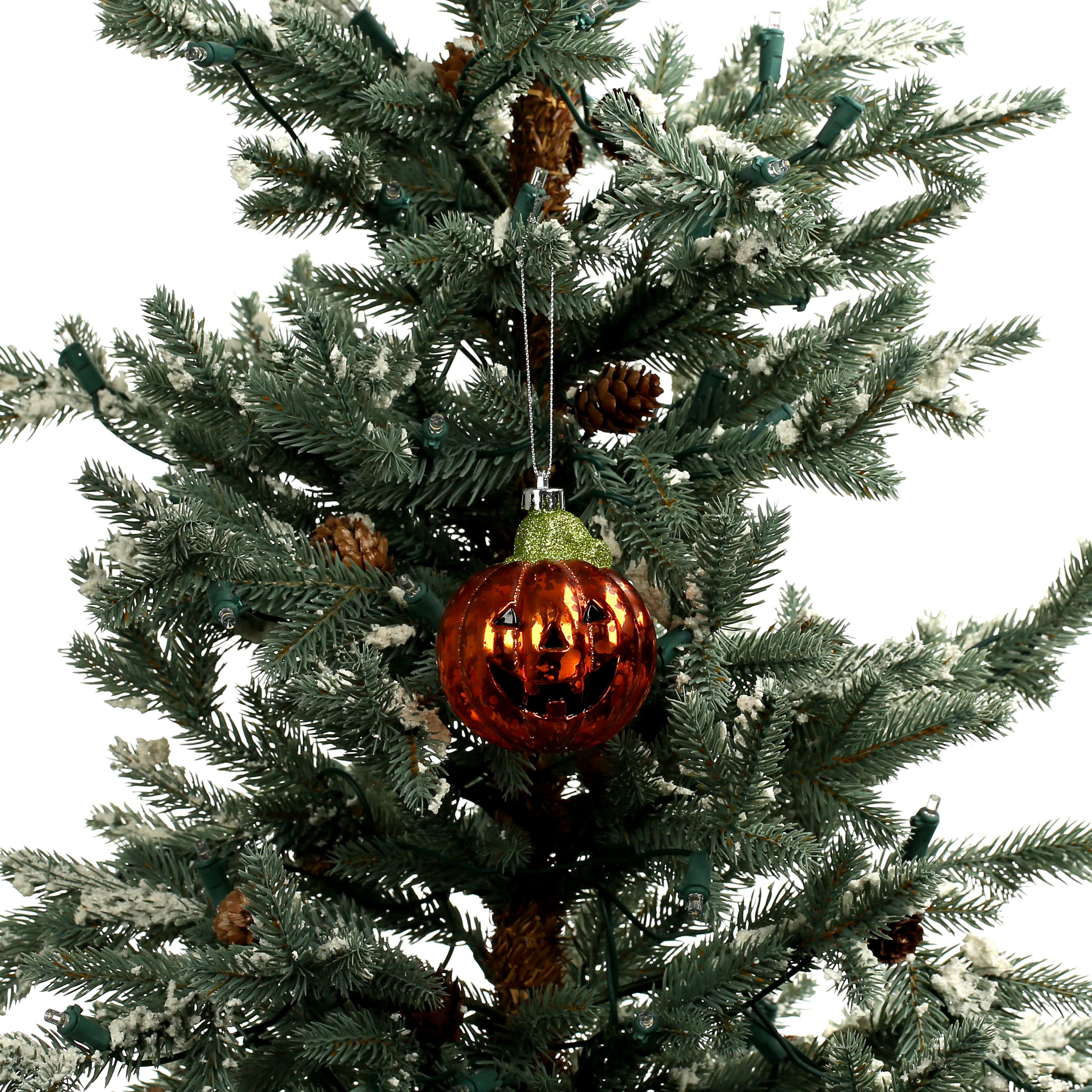 3.5&#x22; Orange Pumpkin Ornament by Ashland&#xAE;