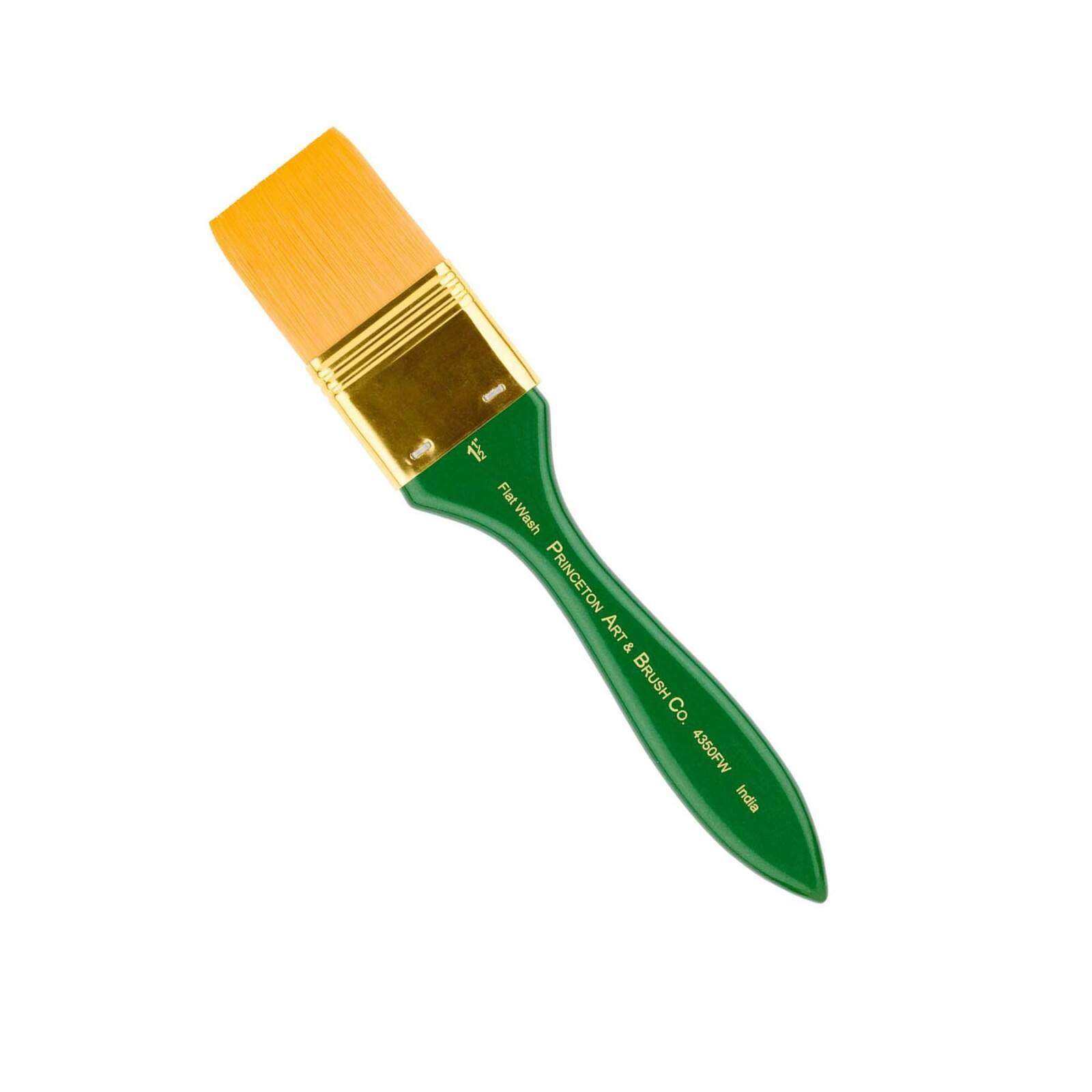 Princeton™ Lauren™ Golden Synthetic Flat Wash Brush