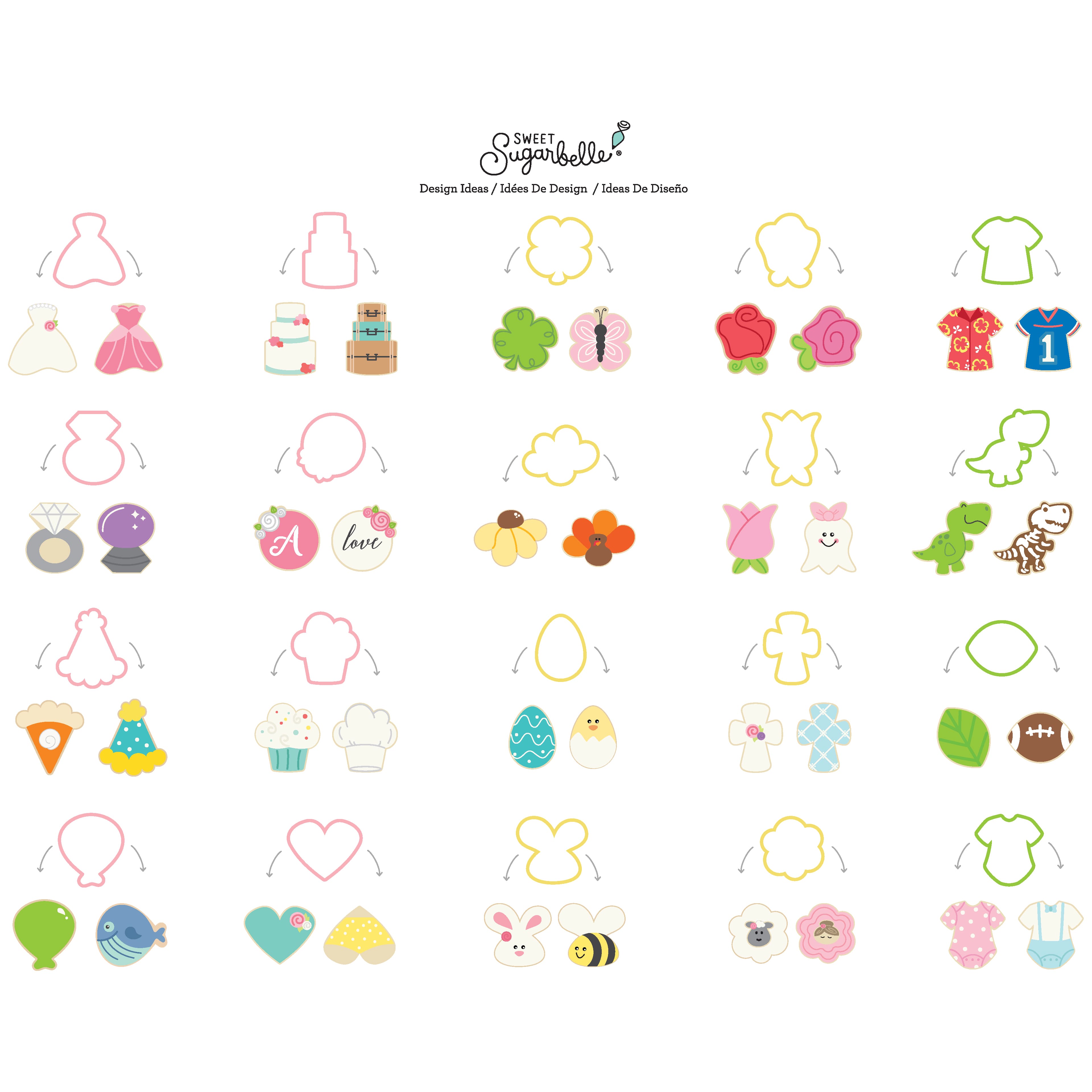 Shop Sweet Sugarbelle Mini Cookie Cutter Set of 40: Shapeshifter 1