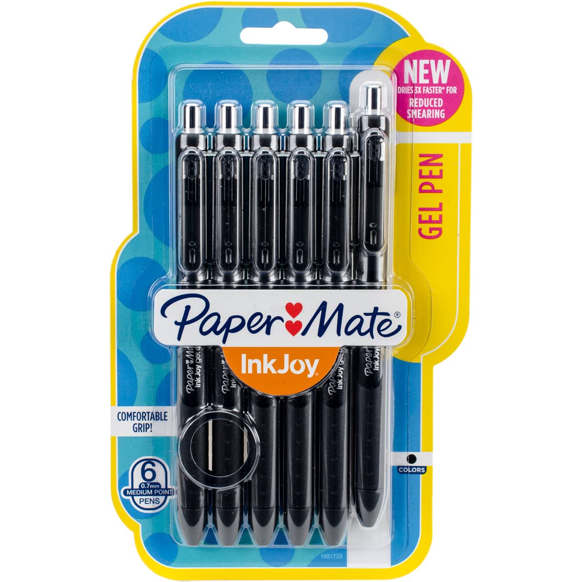 Papermate InkJoy Gel Pen Black 6ct