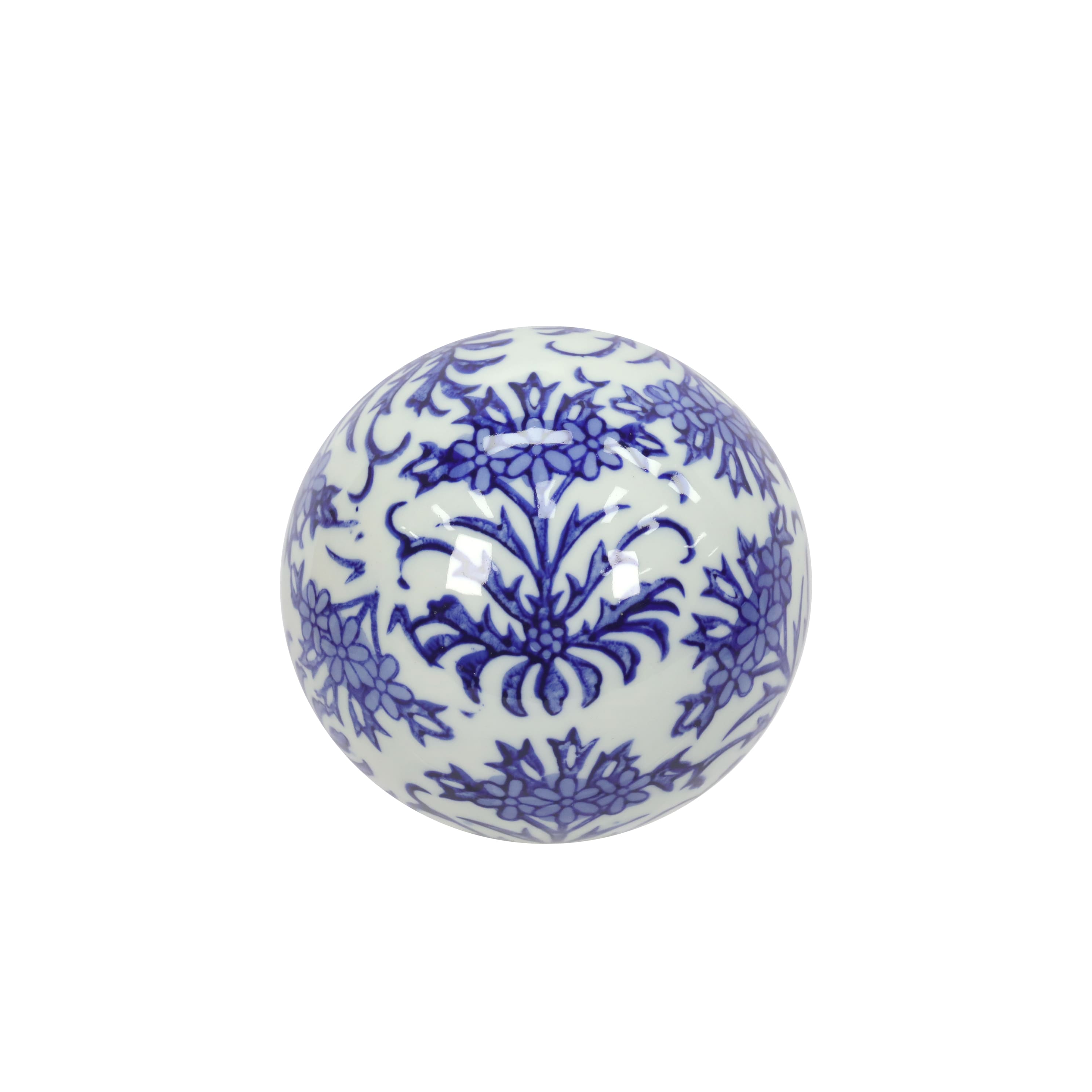 Assorted 4&#x22; Large Ceramic Ball Tabletop D&#xE9;cor by Ashland&#xAE;, 1pc.