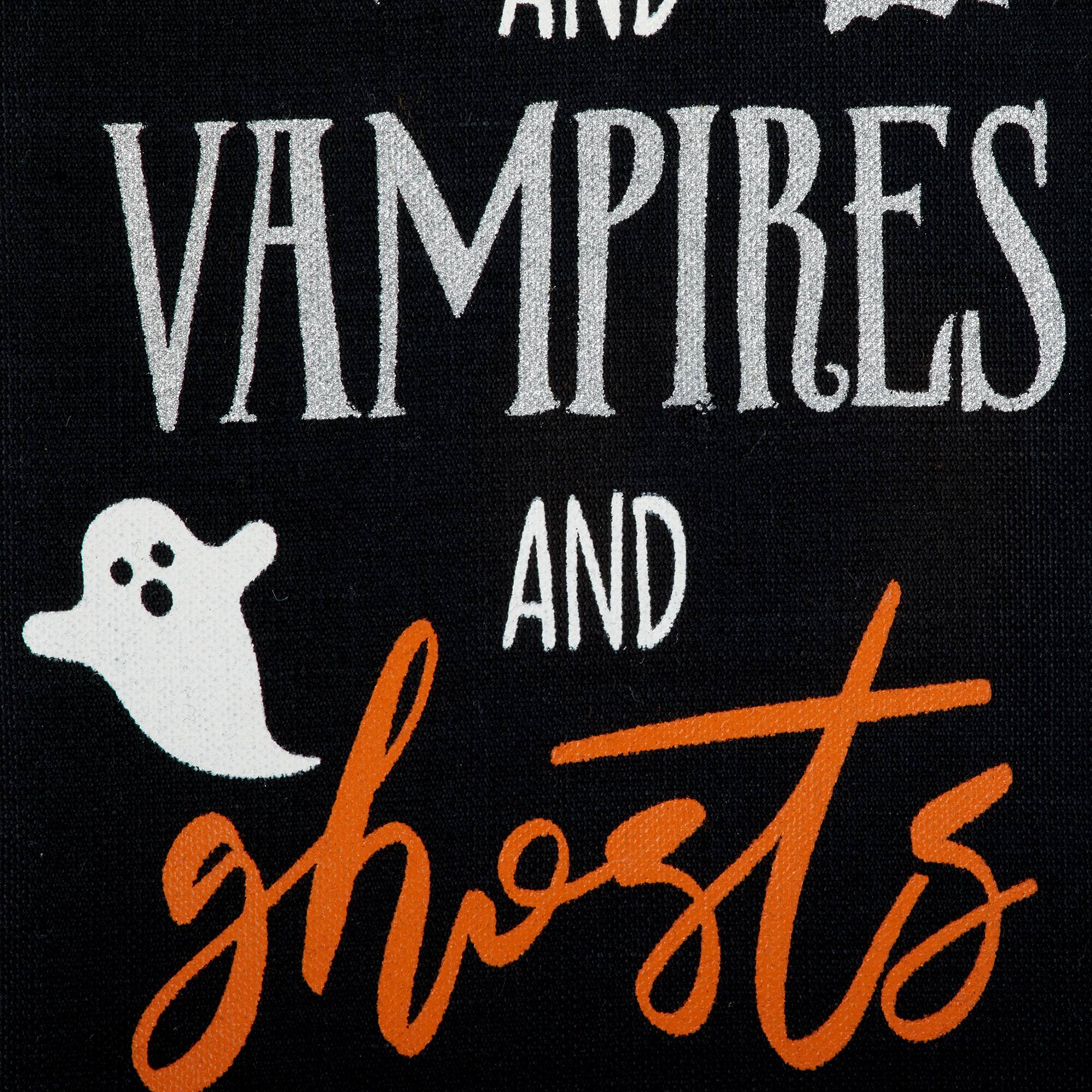 DII® Spooky Sayings Printed Halloween Happy Haunting Wicked Treats Dishtowels Set