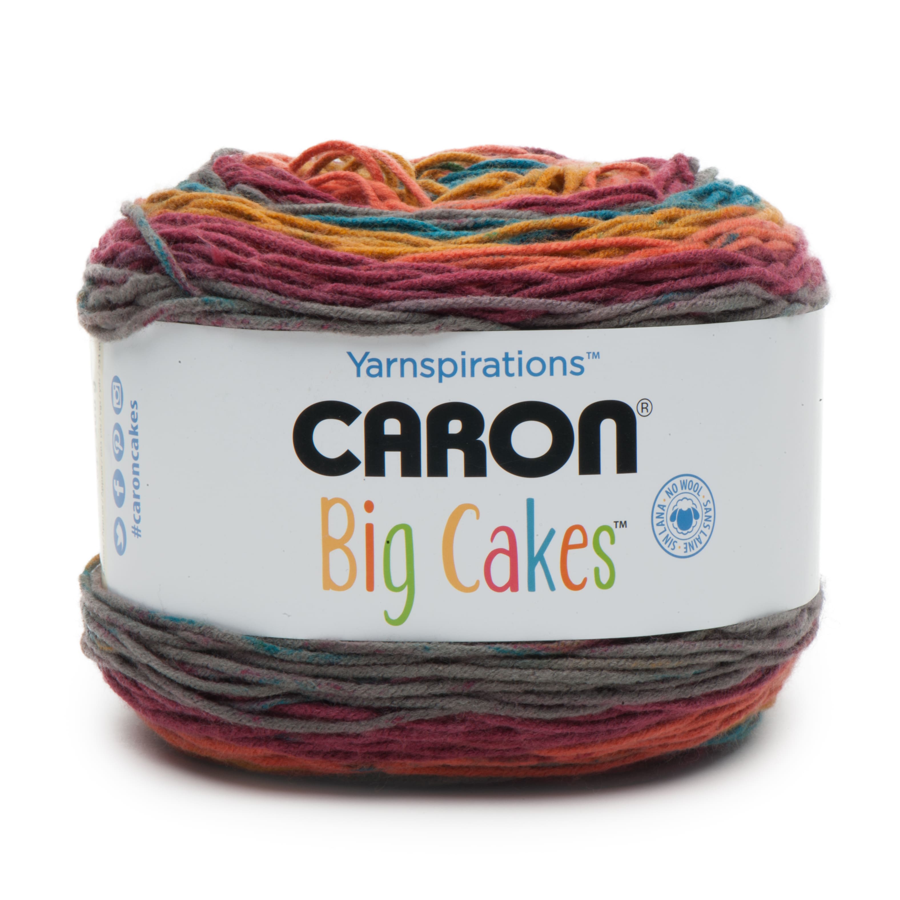 Caron® Chunky Cakes™ Yarn in Galaxy Macarons, 9.8