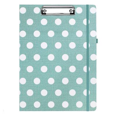 Steel Mill & Co.® Textured Large Dots Clipboard Folio | Michaels