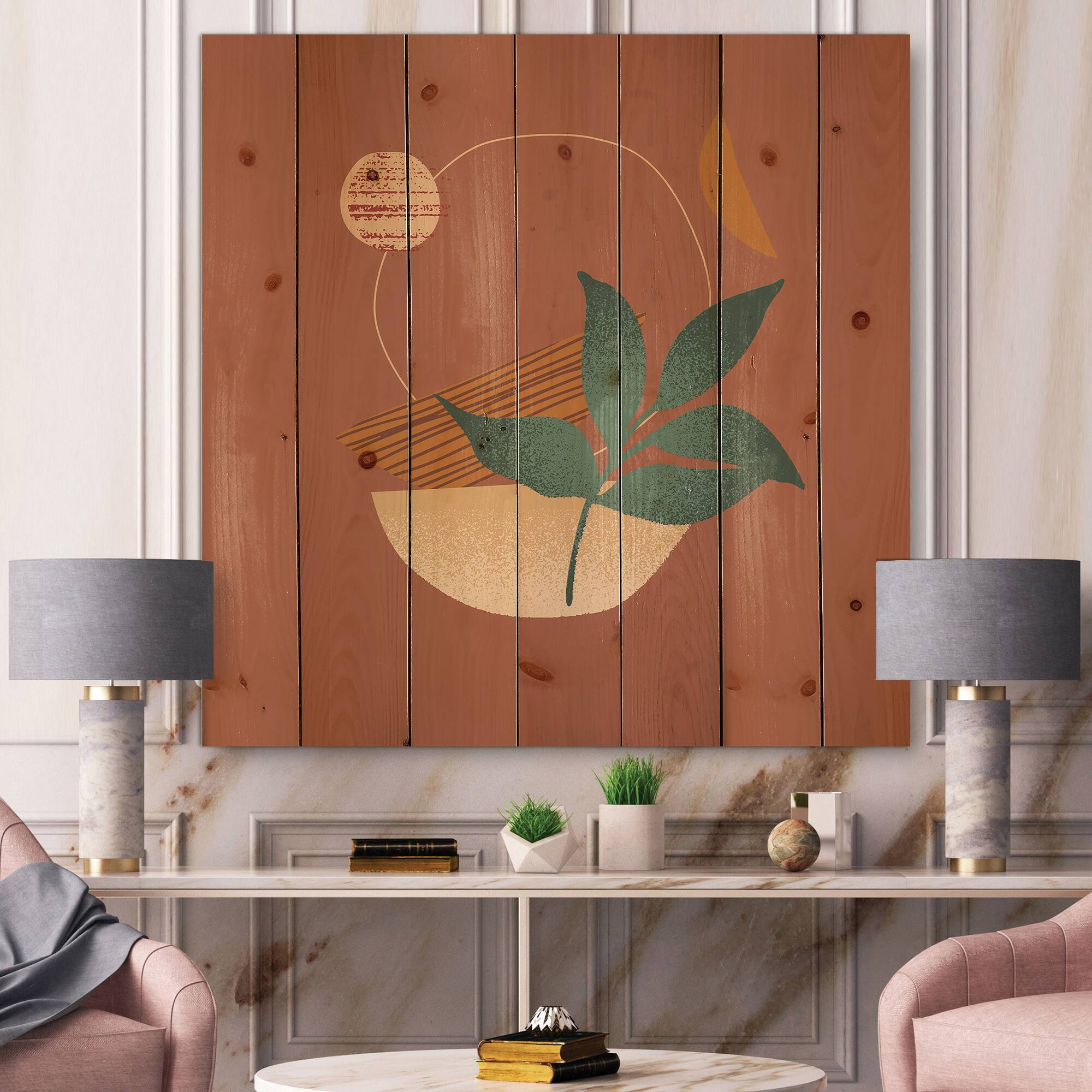 Designart - Tropical Leaf Silhouettes and Shapes III