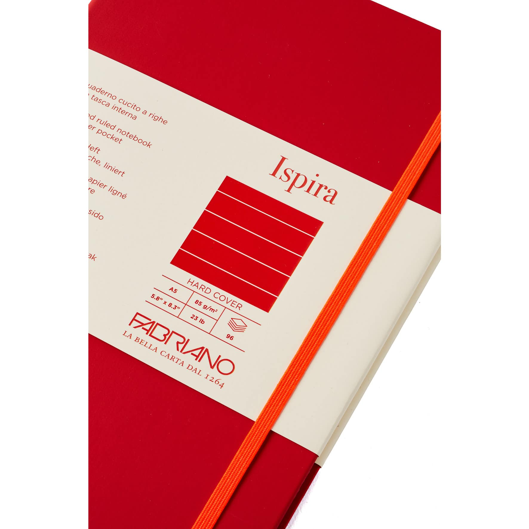 Fabriano&#xAE; Ispira Lined Hard-Cover Notebook